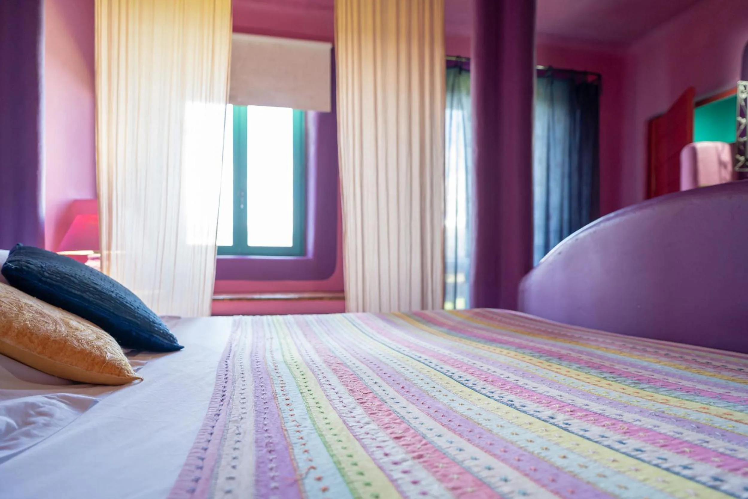 Bed in Hotel Alma de Romero