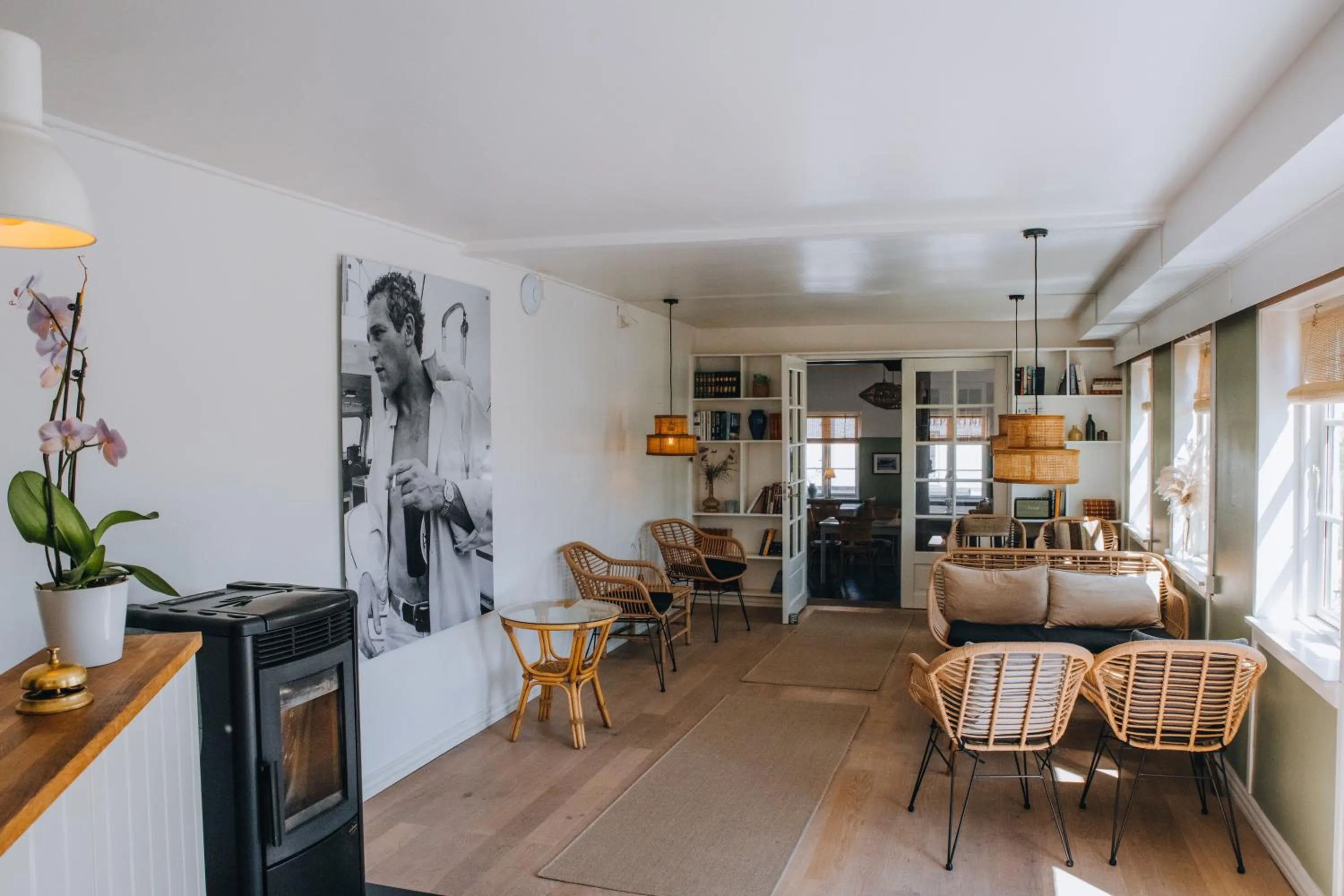 Lobby or reception in Liseleje Badehotel