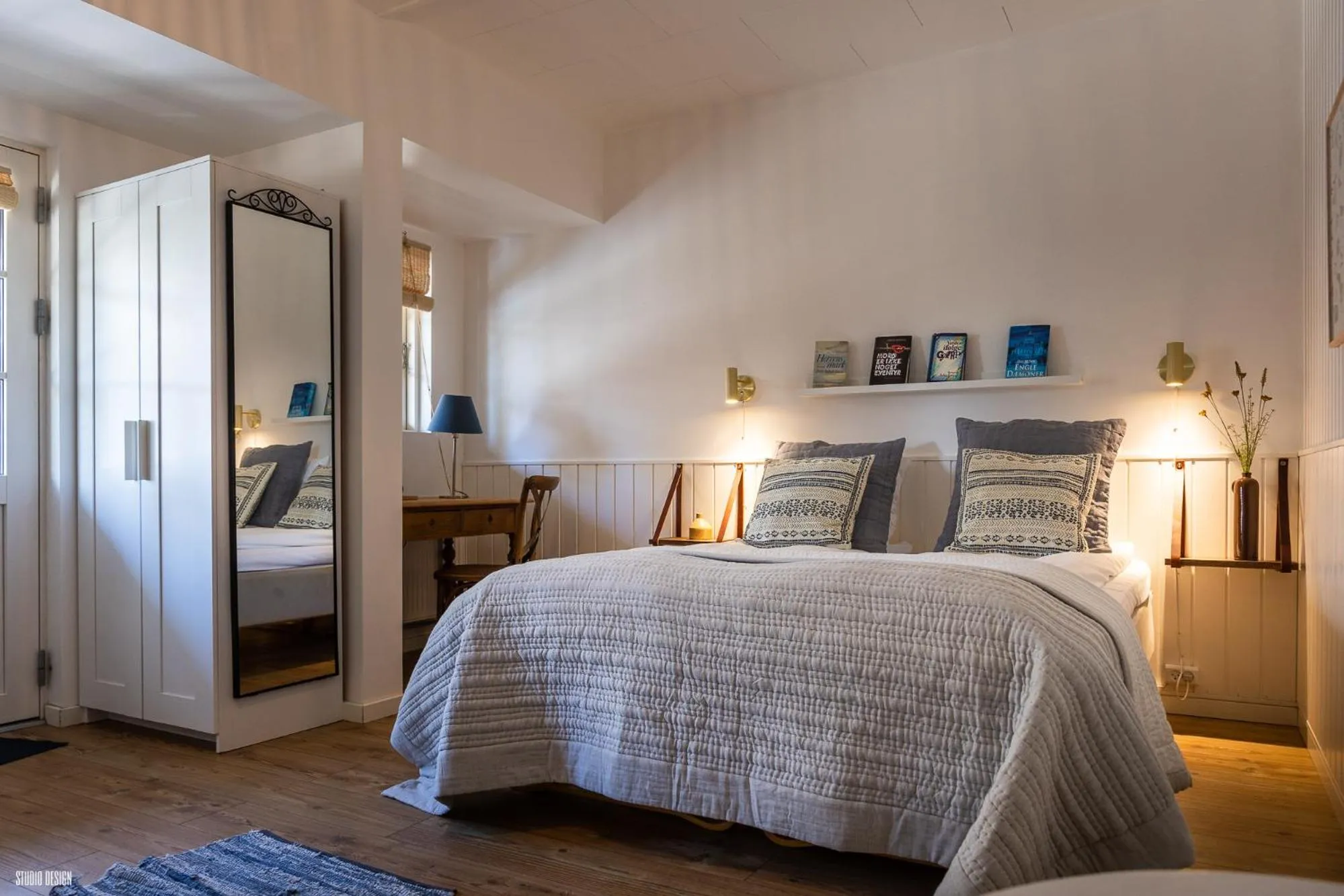 Bedroom, Bed in Liseleje Badehotel