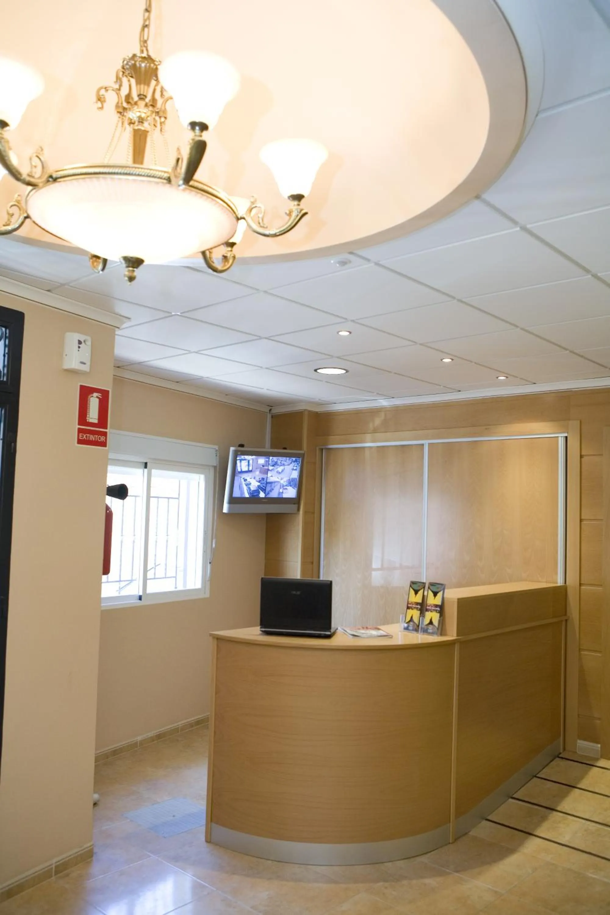 Lobby or reception in Hostal Casa Paco