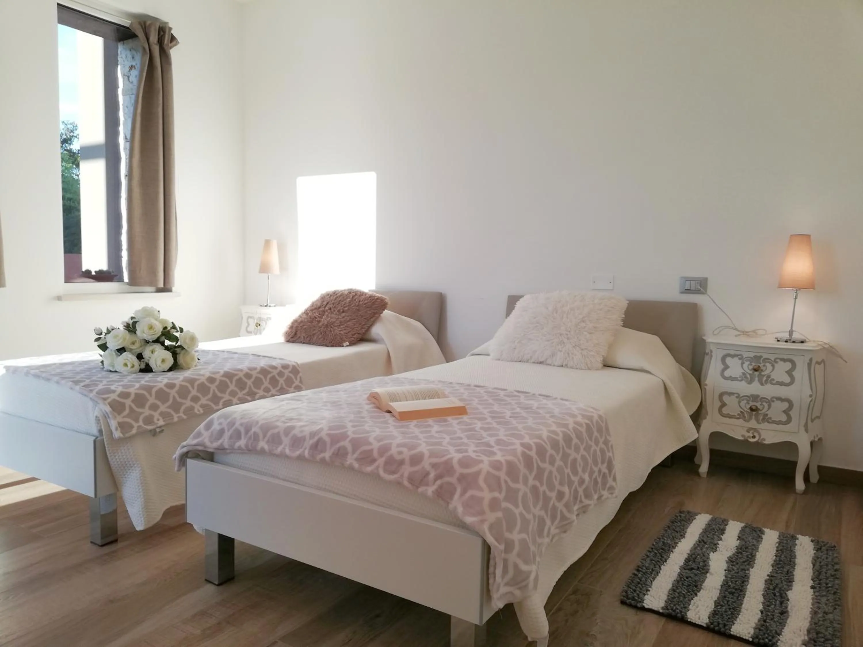 Bed in B&B Villa Pelèr