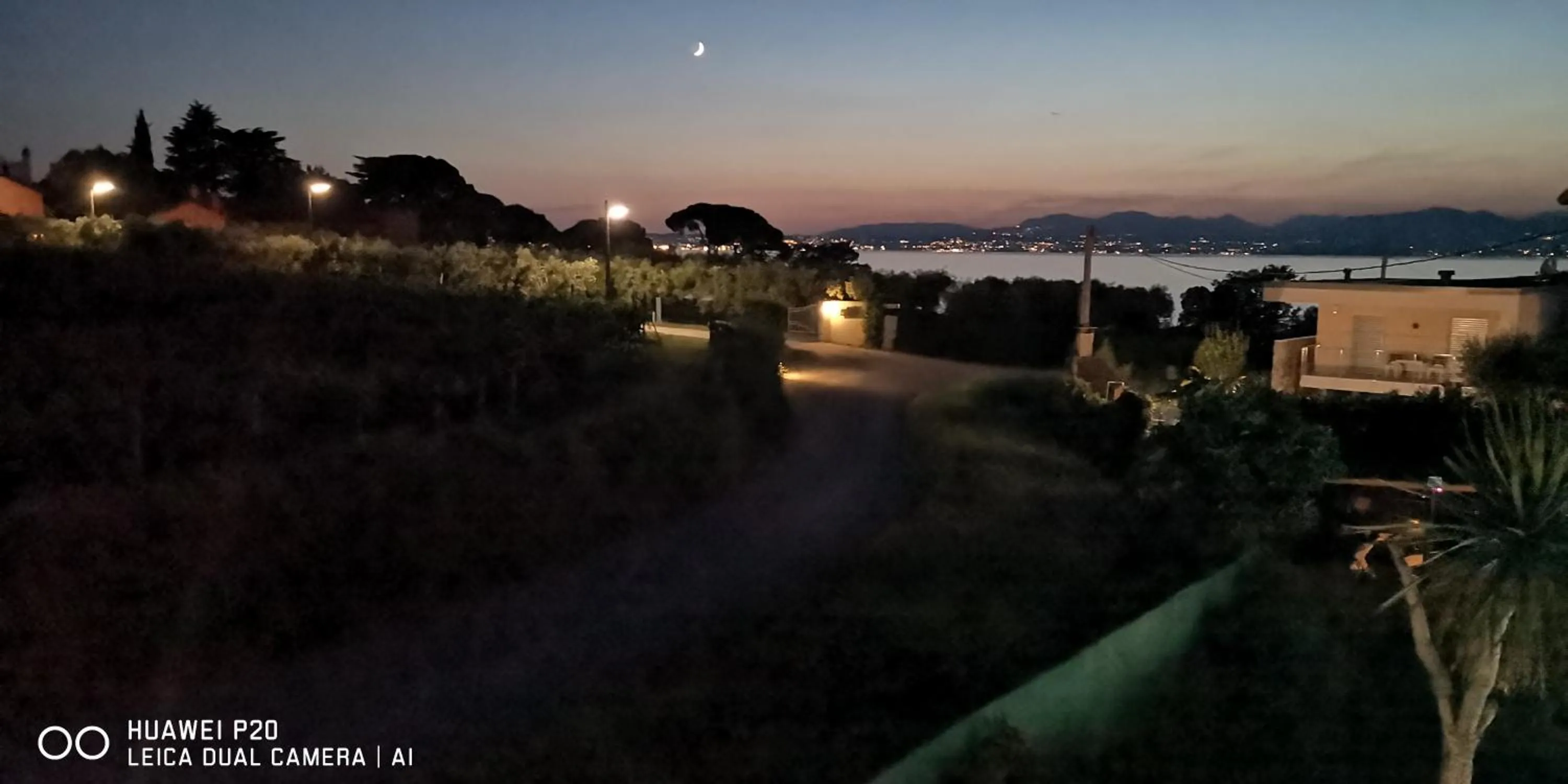 Sunset in B&B Villa Pelèr