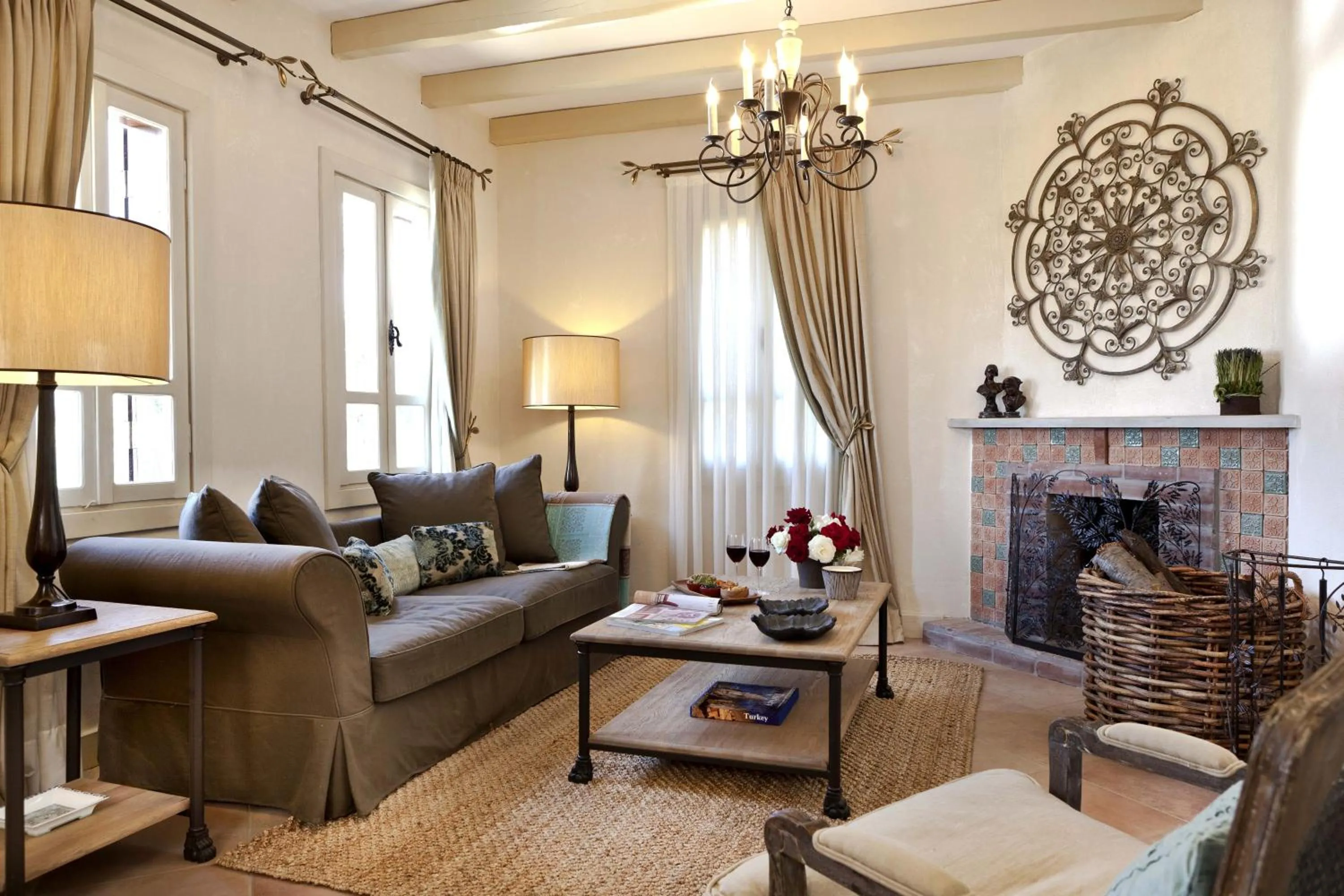 Living room in Gullu Konaklari