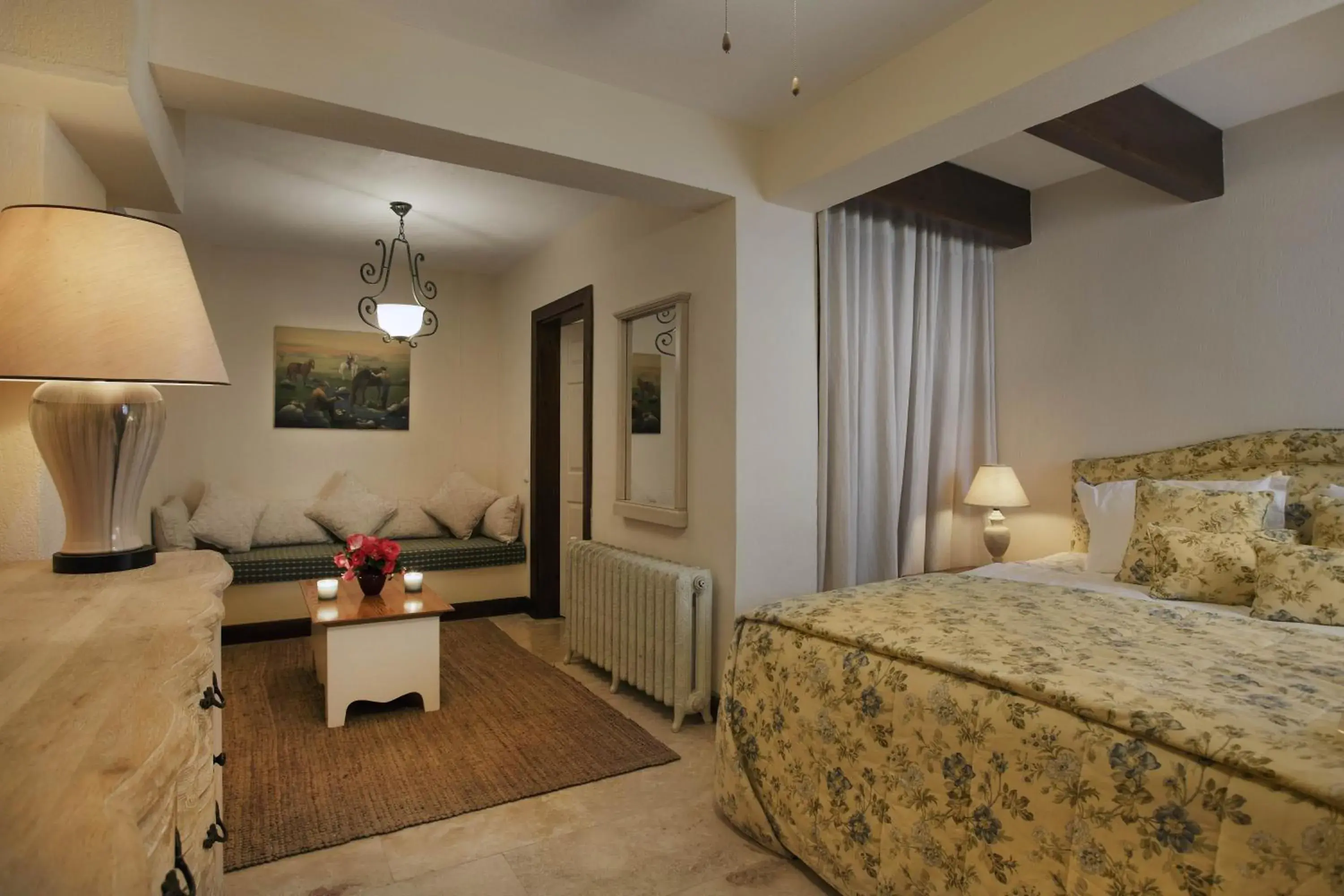 Decorative detail, Bed in Gullu Konaklari Decorative detail, Bed in Gullu Konaklari