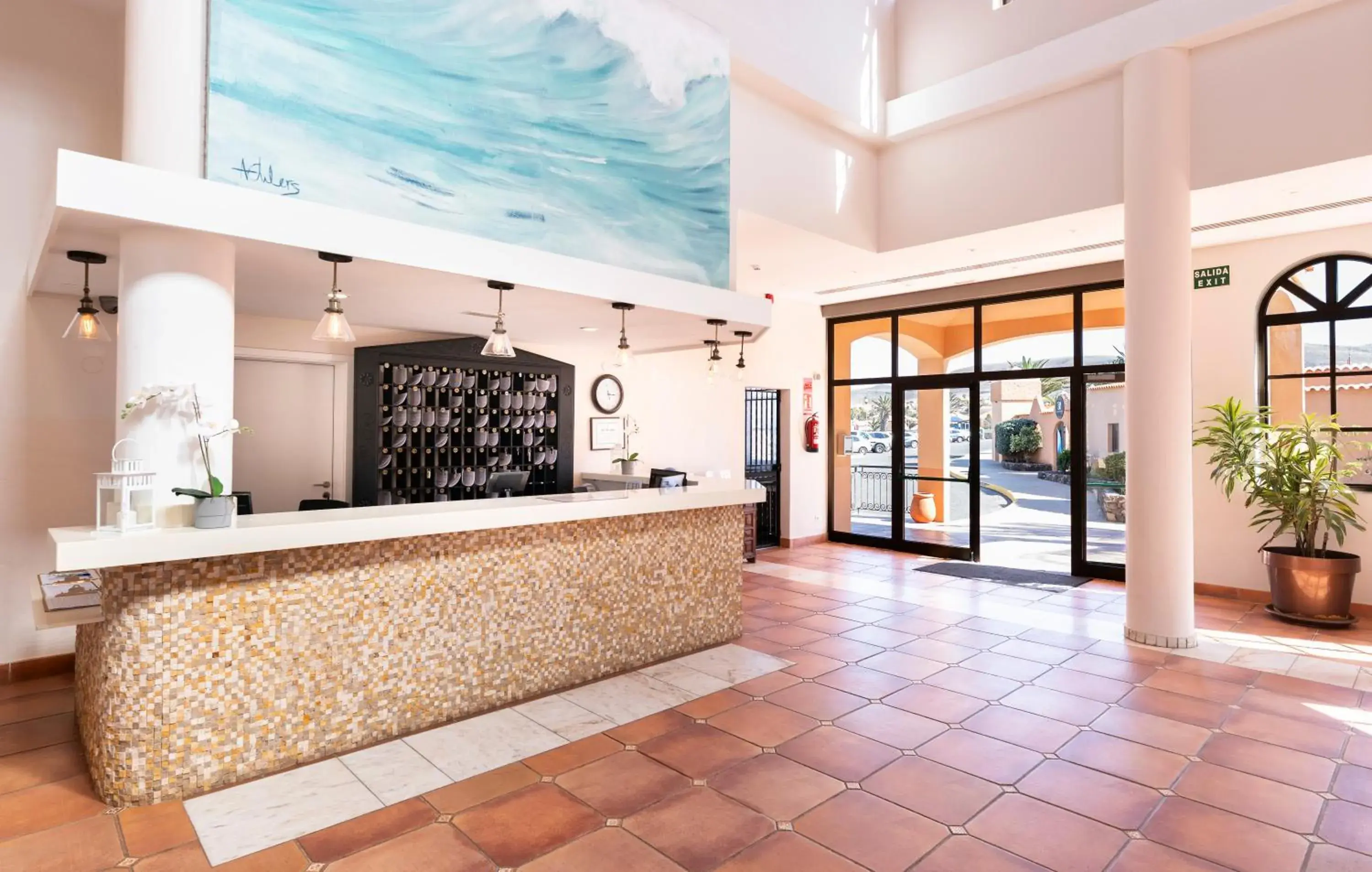 Lobby or reception in Bakour Fuerteventura La Pared Lobby or reception in Bakour Fuerteventura La Pared