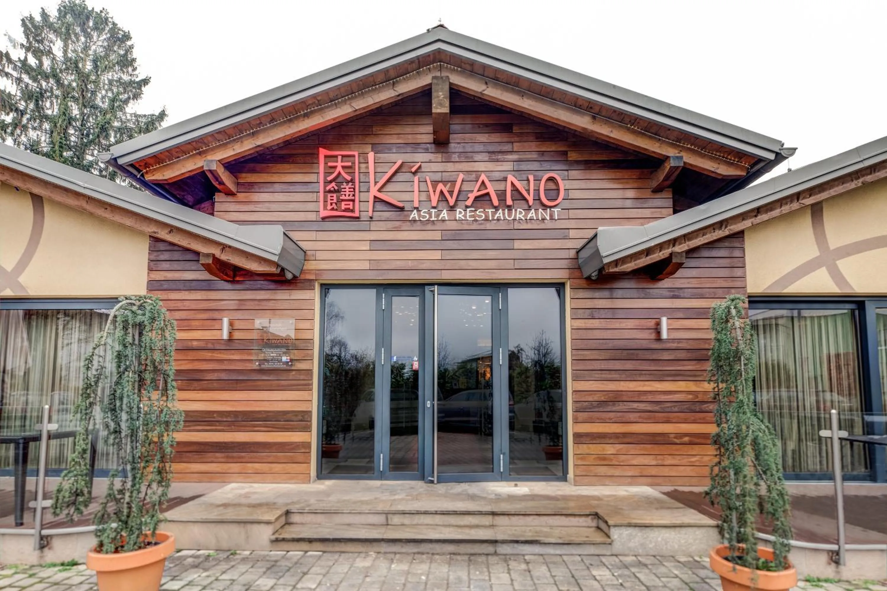 Facade/entrance in Hotel Kiwano Graz