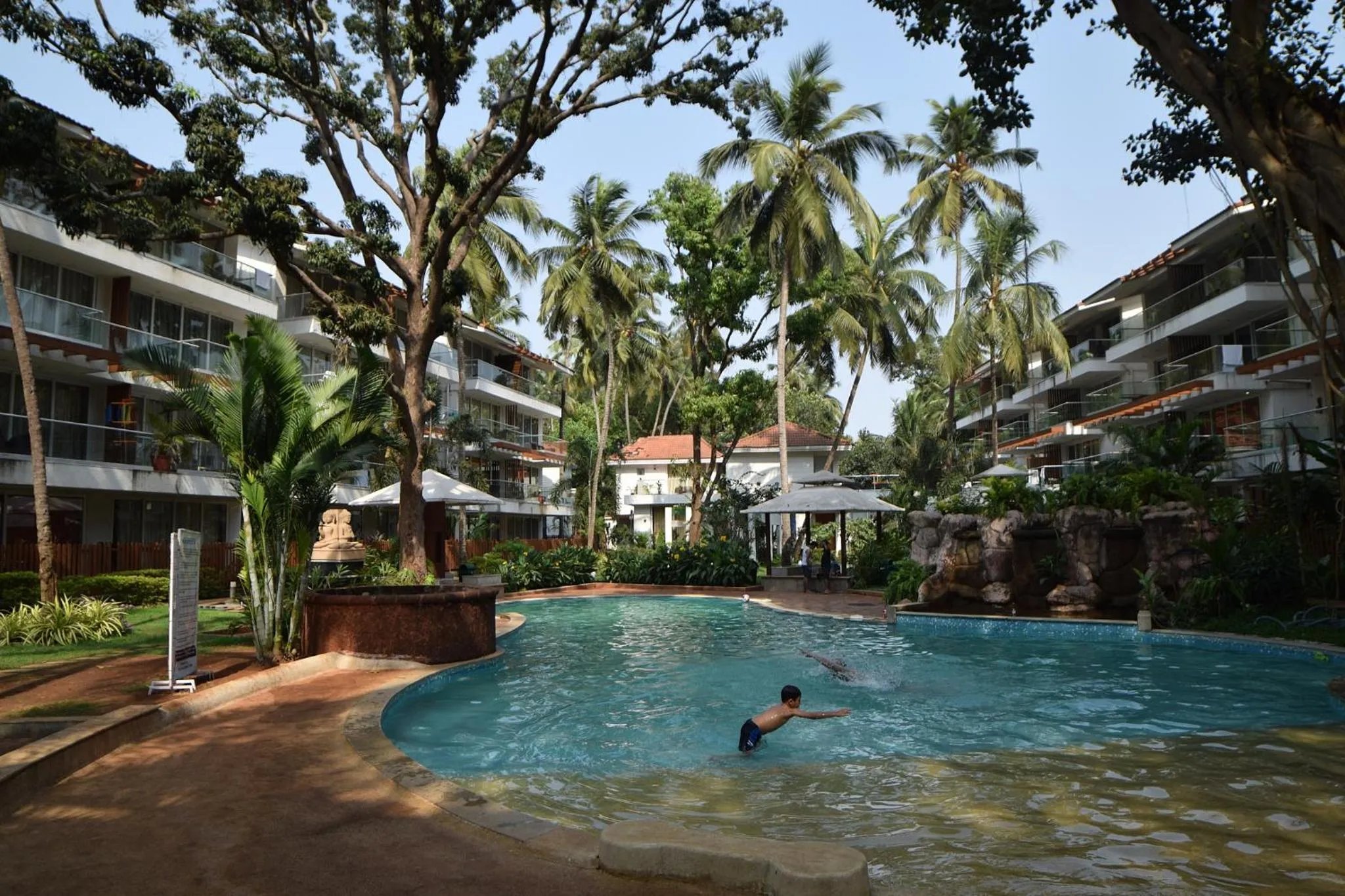 Swimming pool in The Eternal Wave by Krish Retreat
