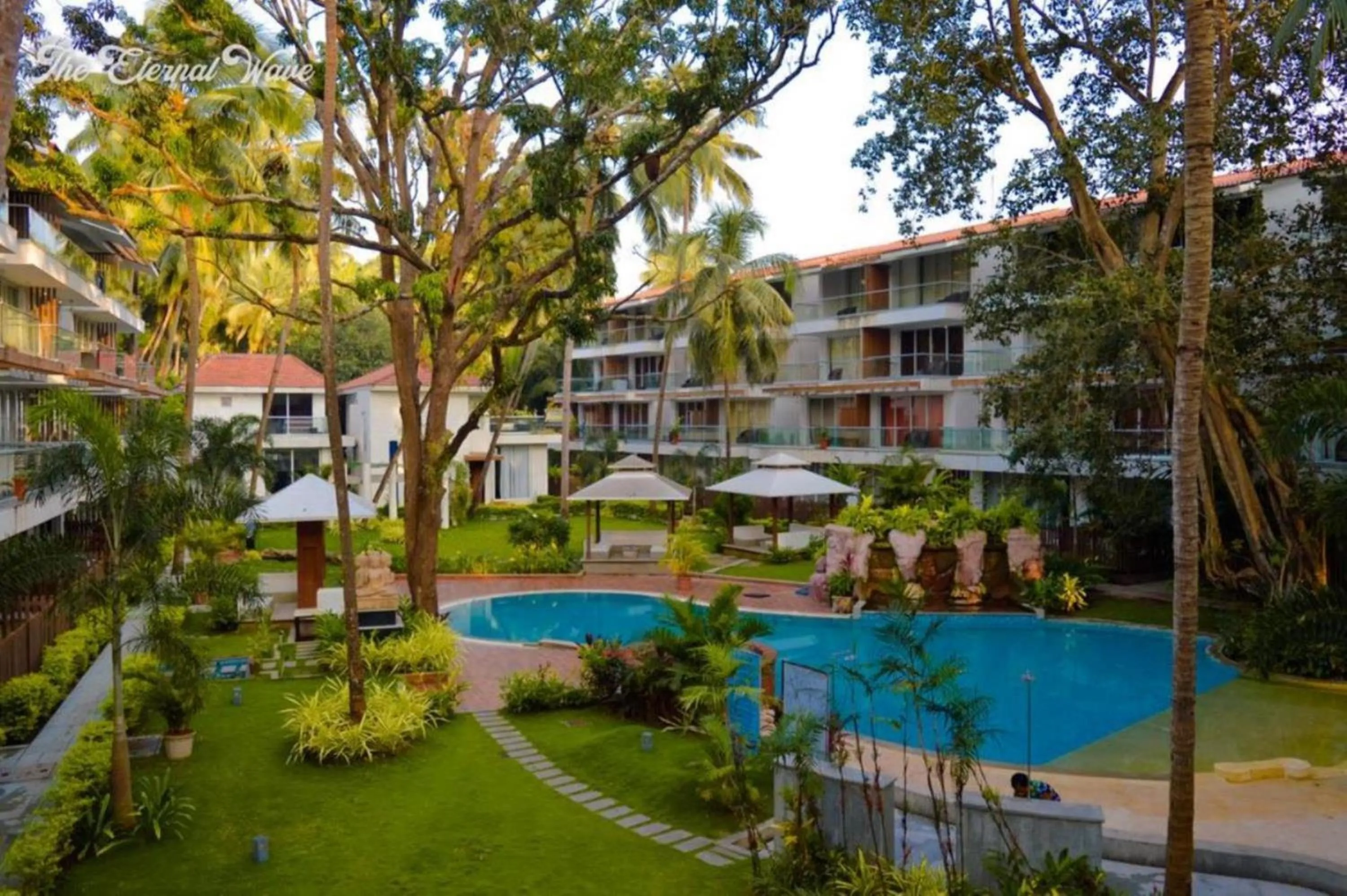 Swimming pool in The Eternal Wave by Krish Retreat