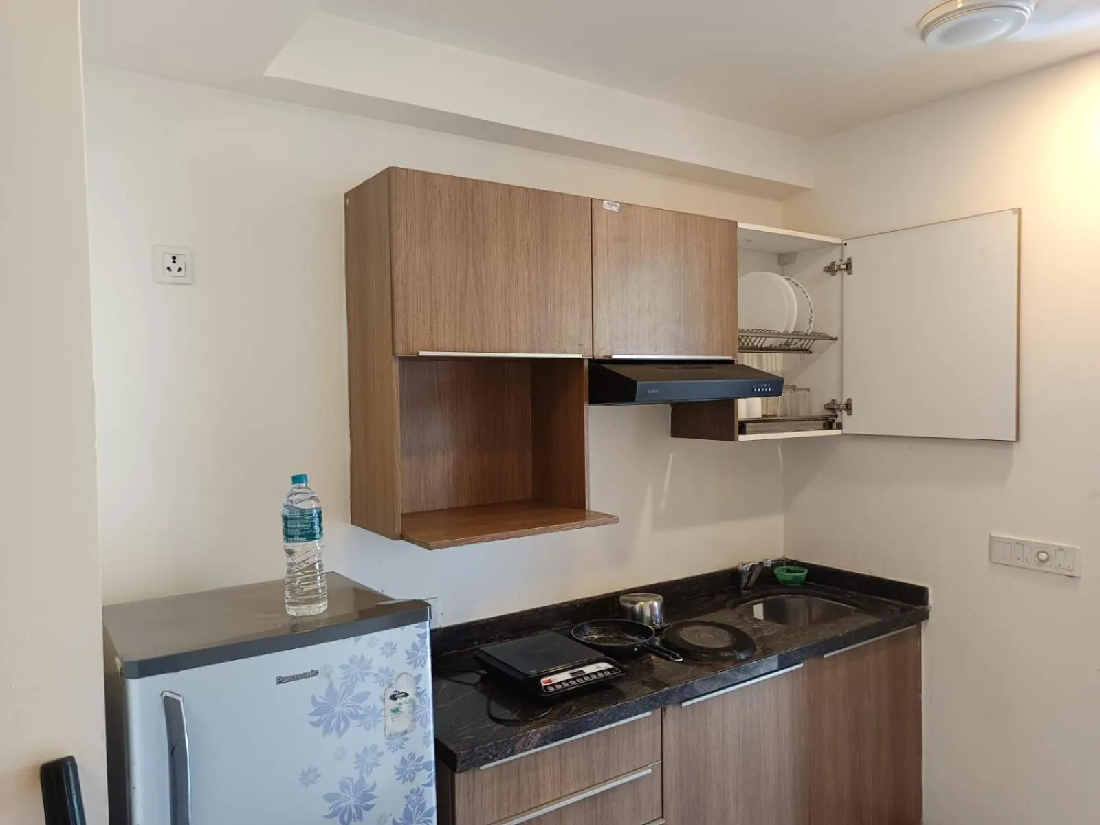Kitchen or kitchenette in The Eternal Wave by Krish Retreat