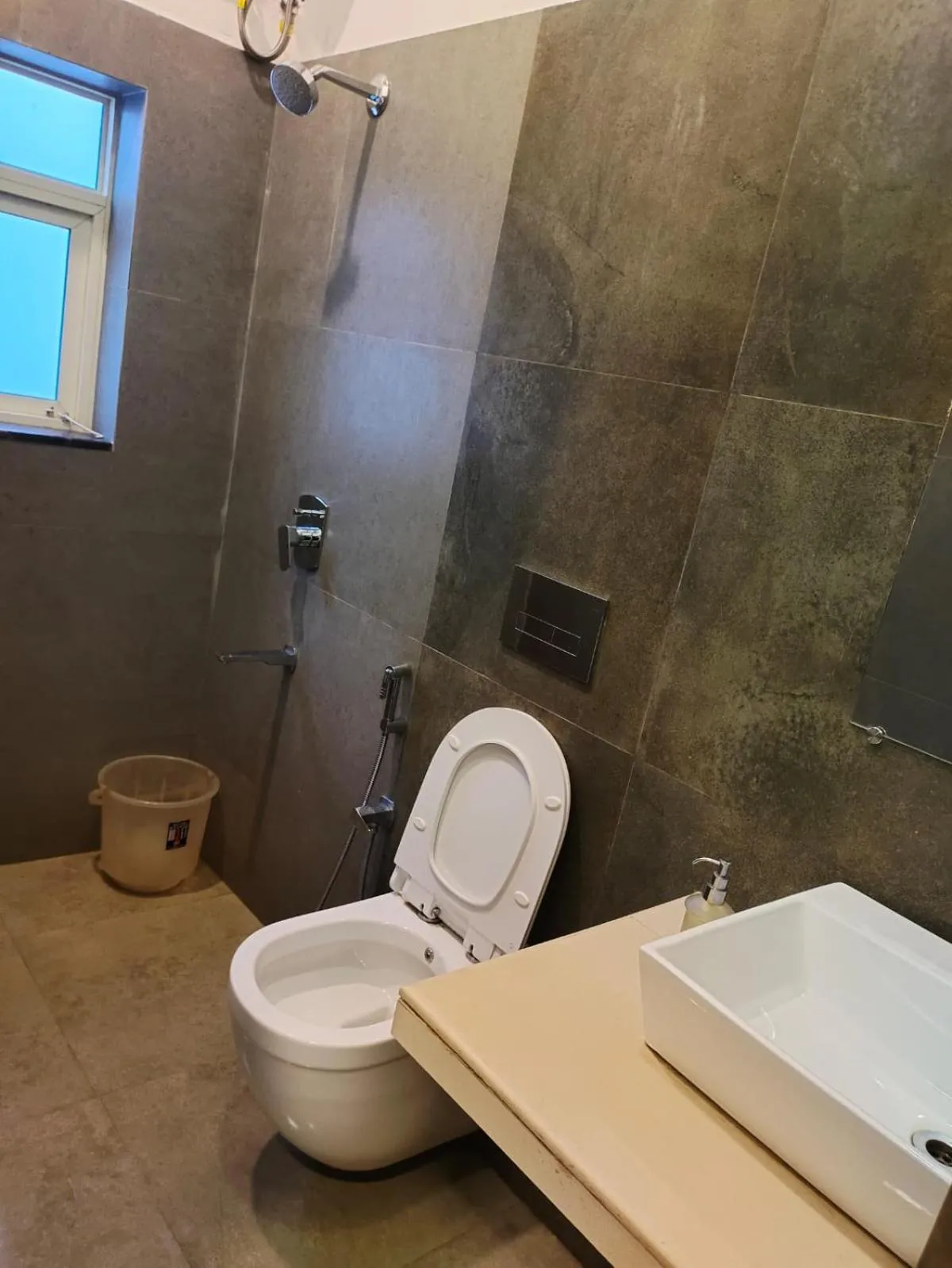 Bathroom in The Eternal Wave by Krish Retreat