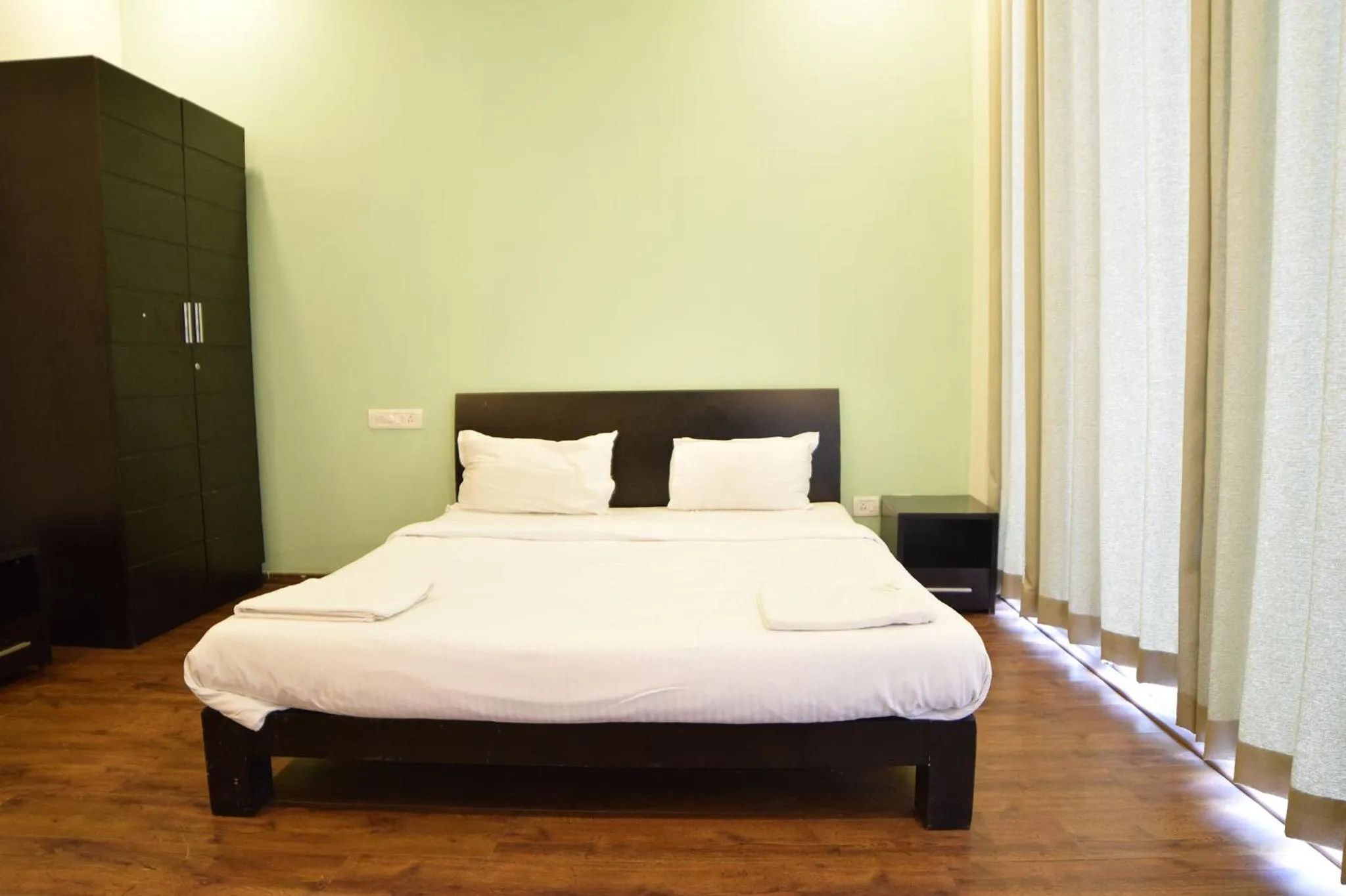Bedroom, Bed in The Eternal Wave by Krish Retreat