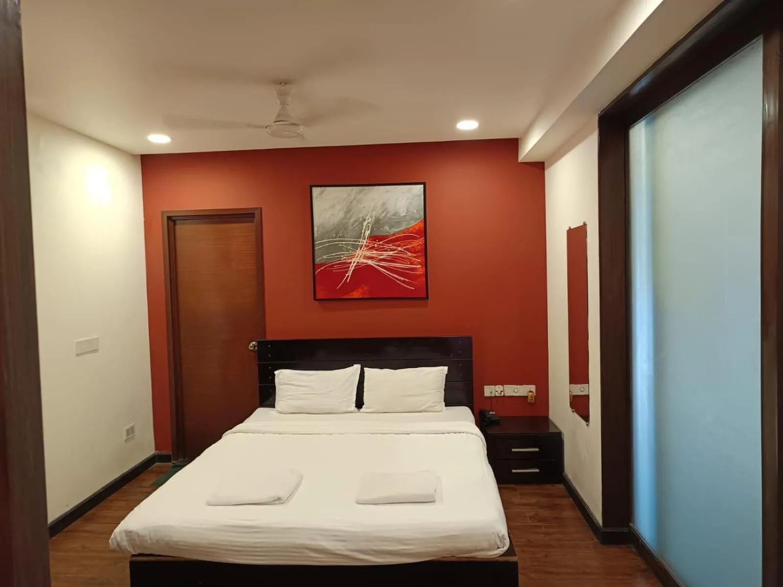 Bedroom, Bed in The Eternal Wave by Krish Retreat