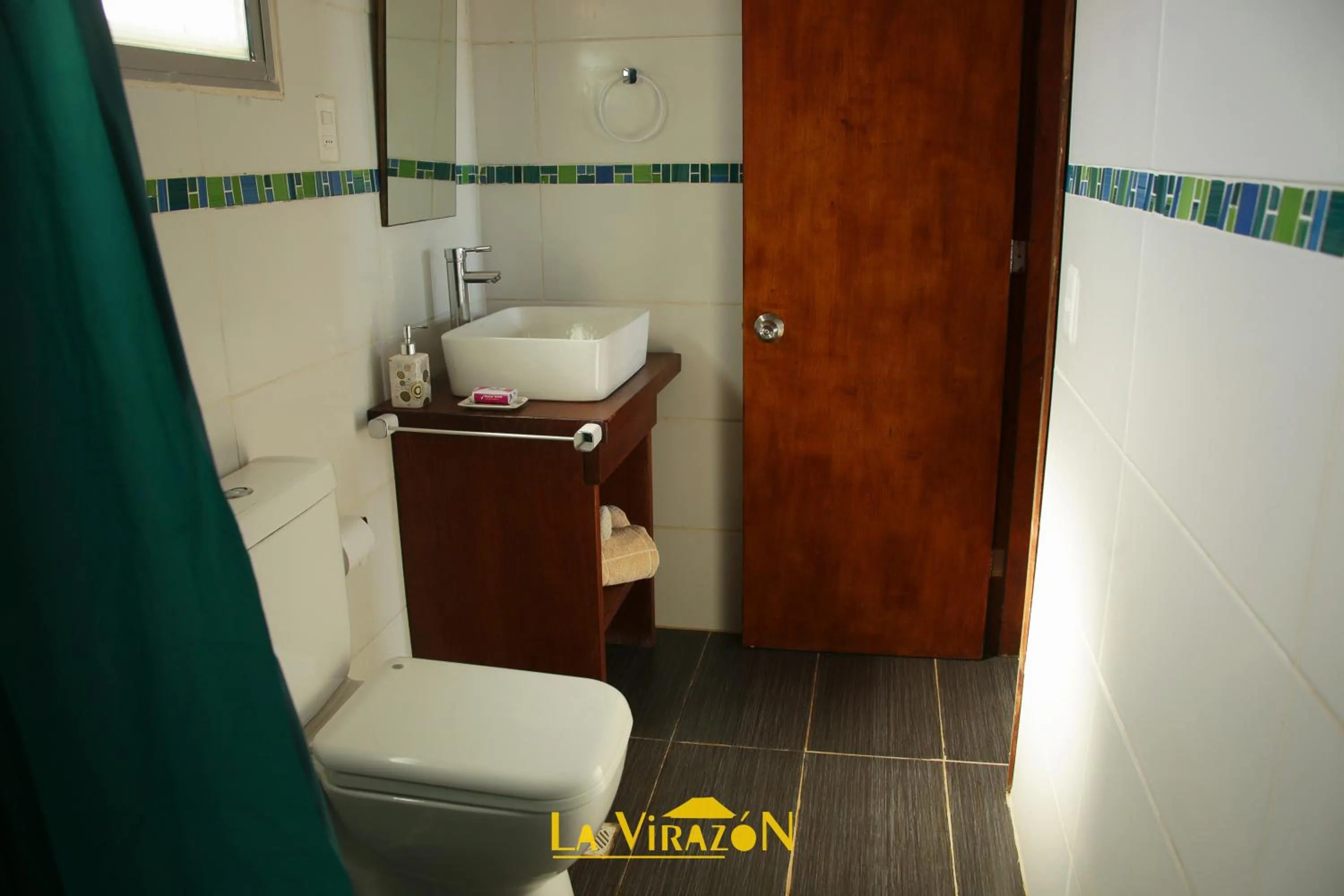 Bathroom in Hostal La Virazón