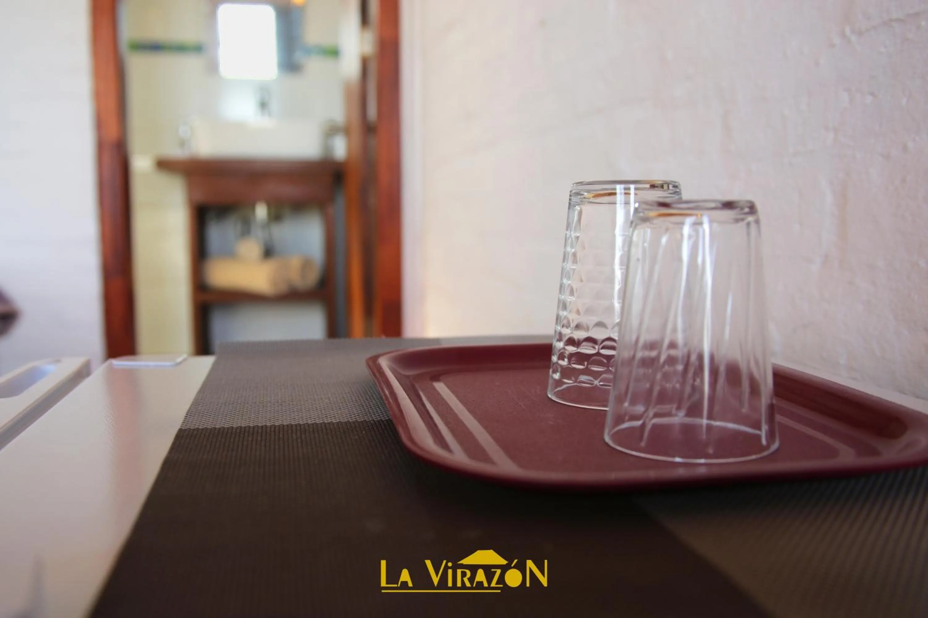 Decorative detail in Hostal La Virazón