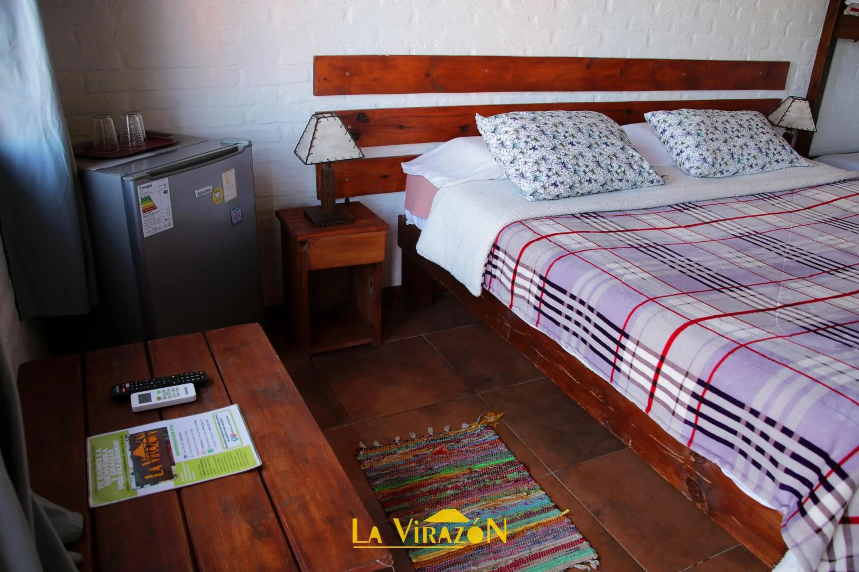 Bed in Hostal La Virazón