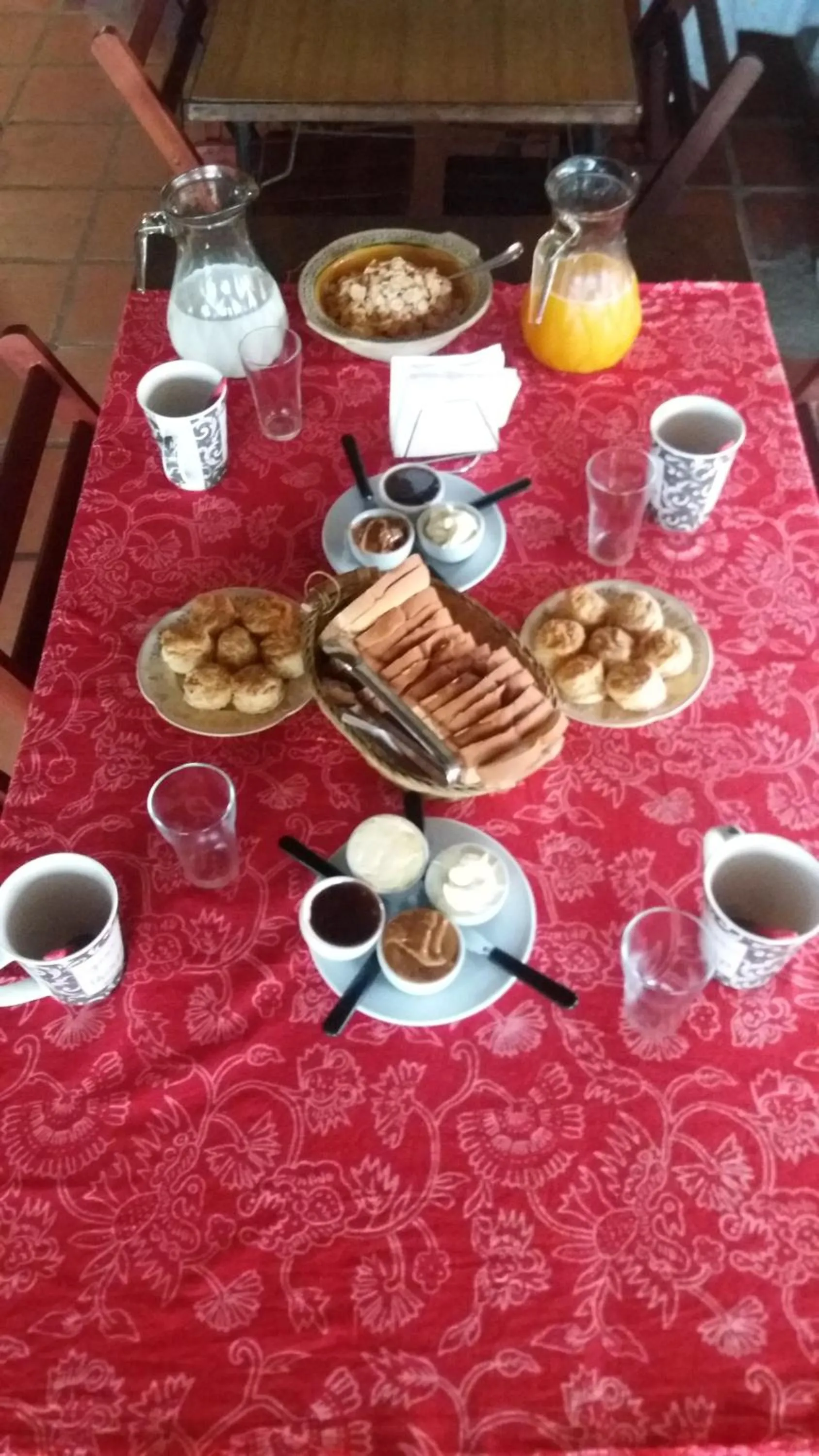 Breakfast in Hostal La Virazón