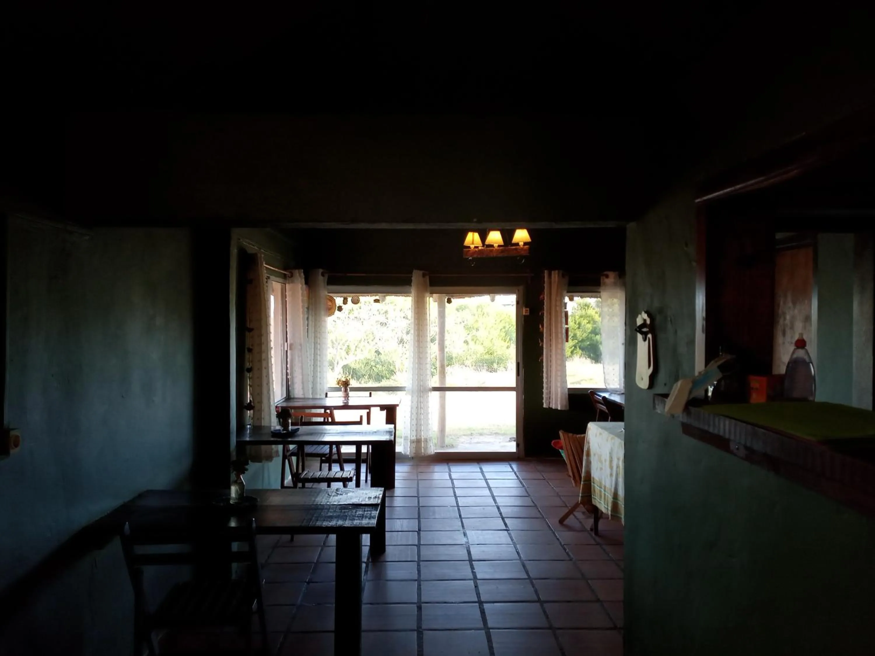Communal lounge/ TV room in Hostal La Virazón