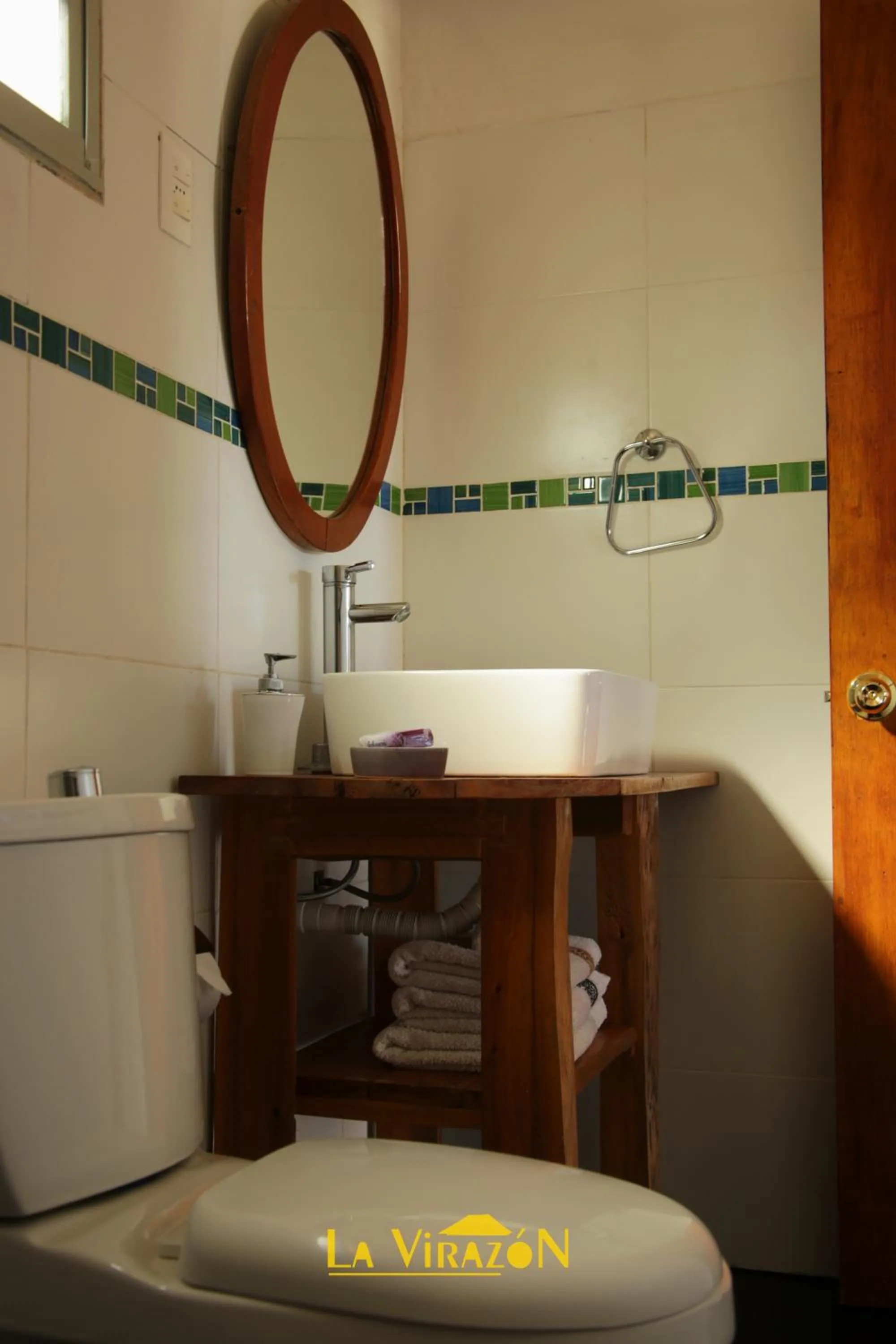 Bathroom in Hostal La Virazón