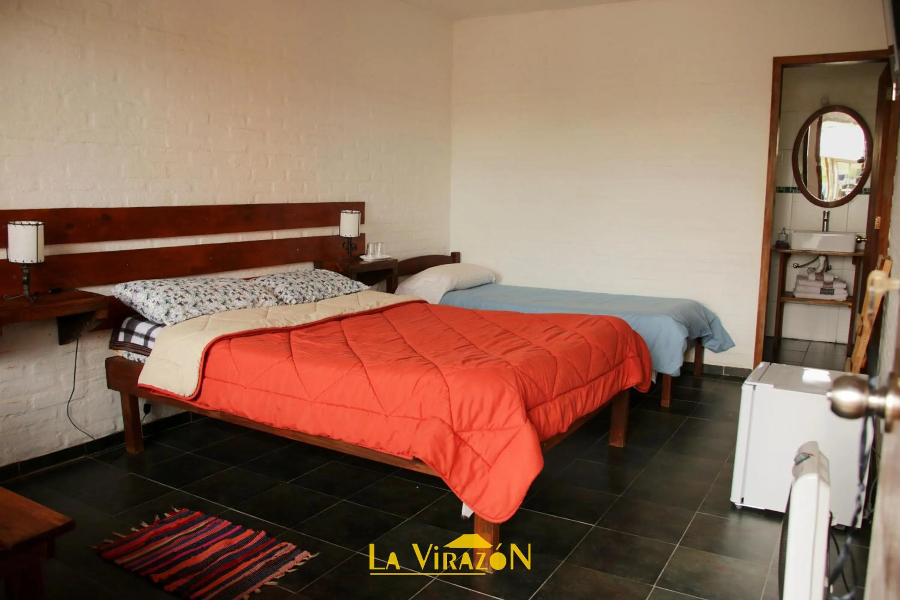 Bed in Hostal La Virazón
