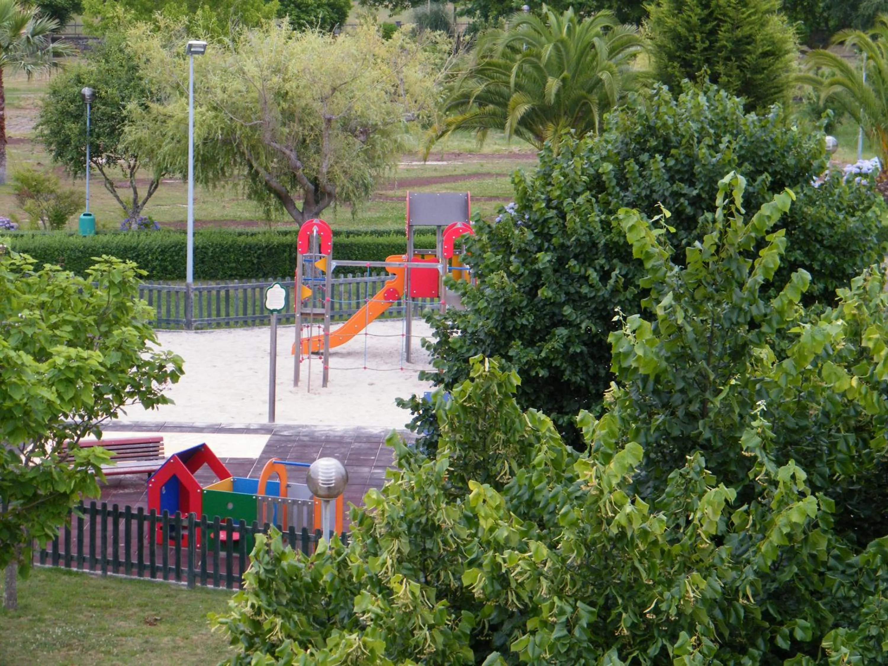 Children play ground in INATEL Cerveira Hotel