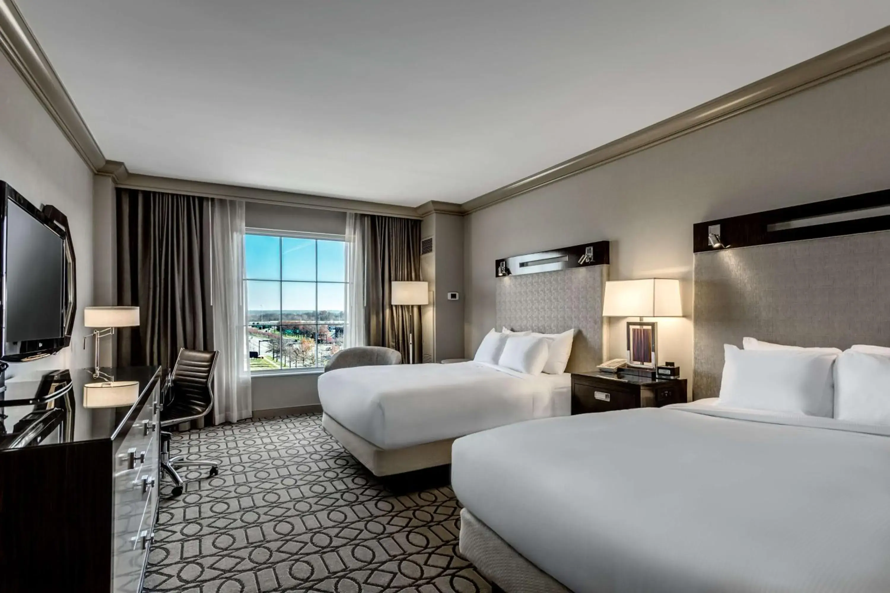 Bed in Hilton Columbus at Easton Bed in Hilton Columbus at Easton