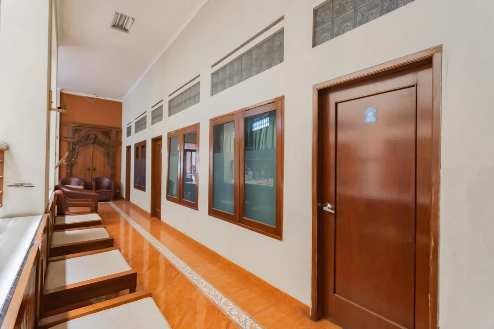 Floor plan in RedDoorz at Hotel Lodaya Bandung