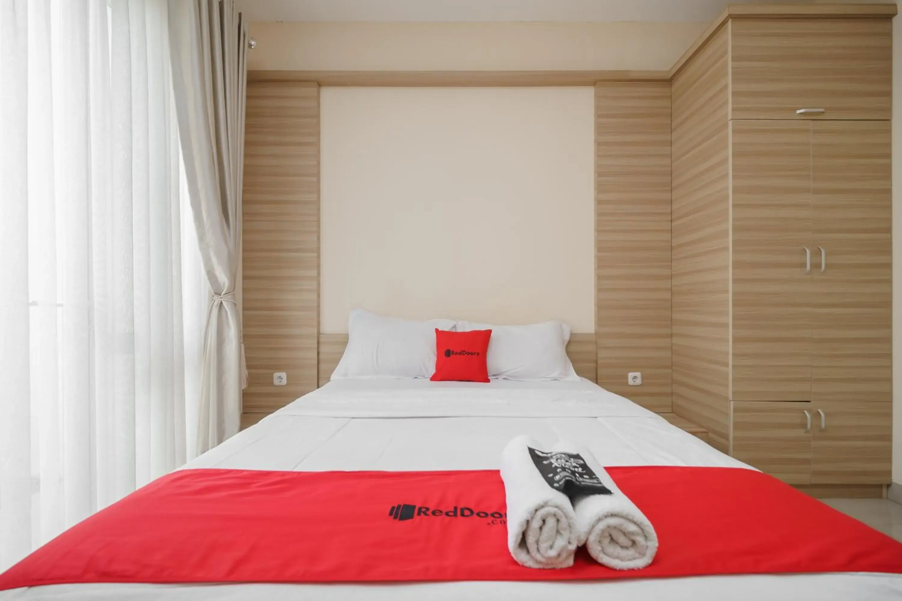 Bed in RedDoorz Syariah Plus @ Wisma Bougenville Karawaci Bed in RedDoorz Syariah Plus @ Wisma Bougenville Karawaci