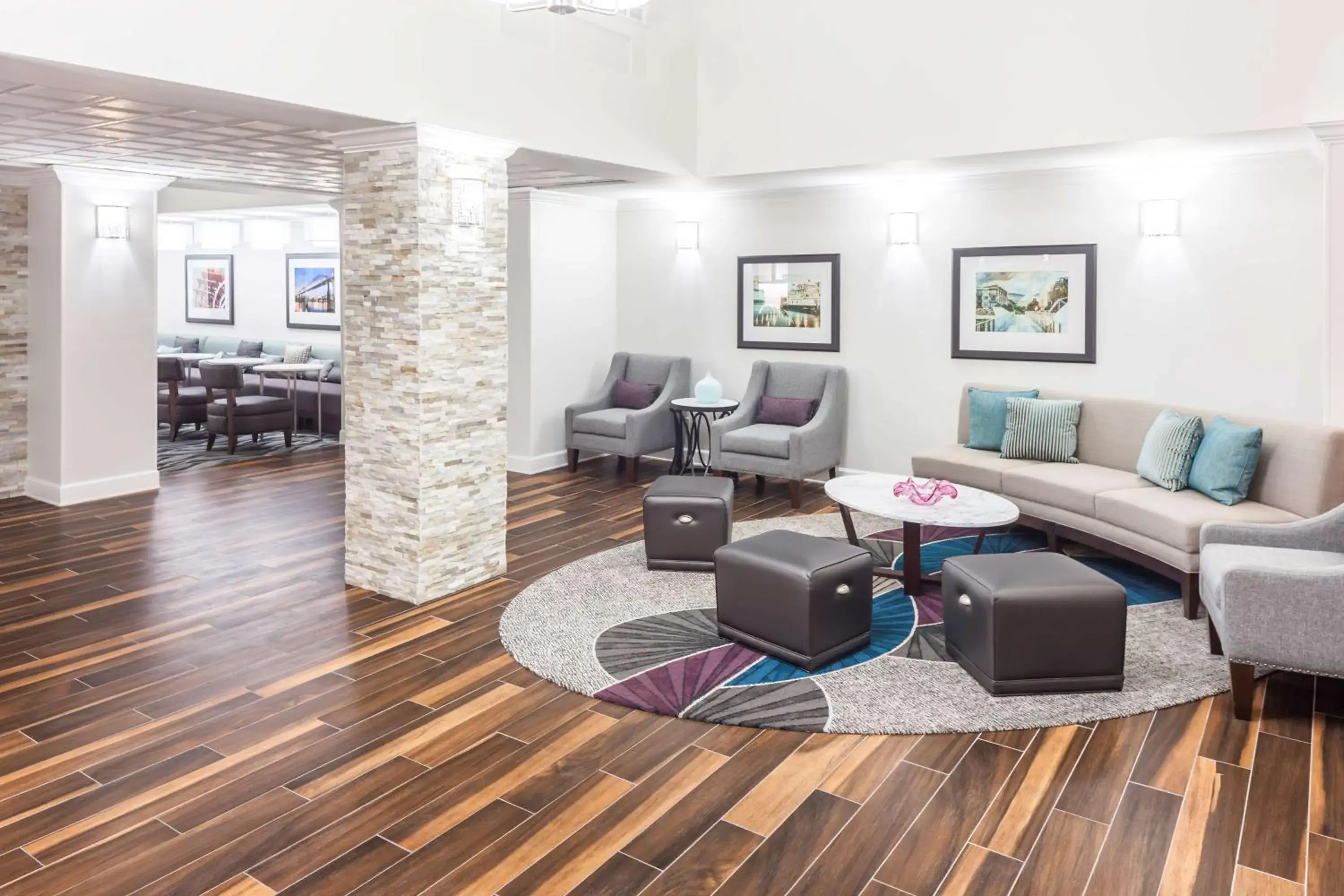 Lobby or reception in Homewood Suites by Hilton Chattanooga - Hamilton Place Lobby or reception in Homewood Suites by Hilton Chattanooga - Hamilton Place