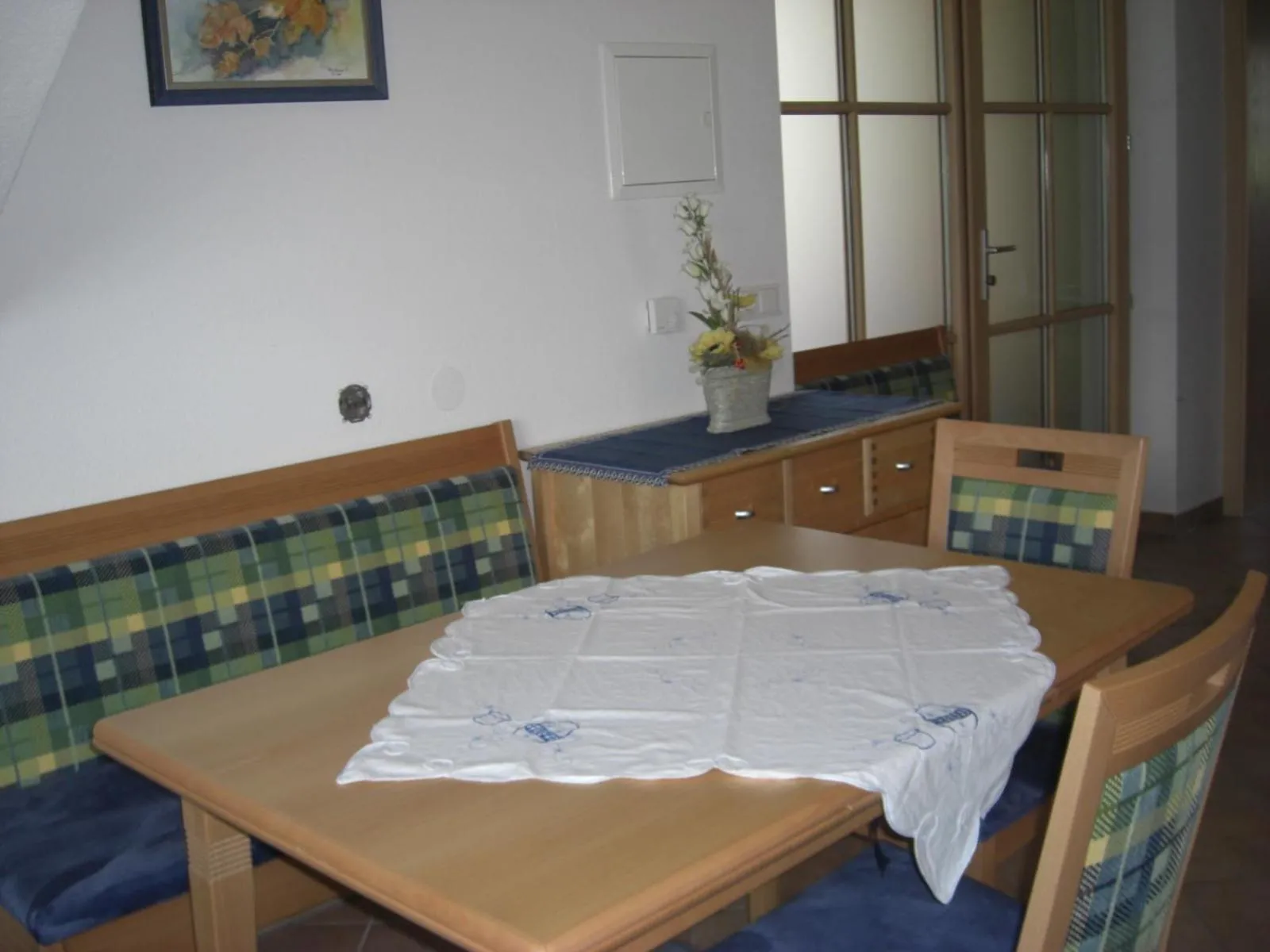 Dining area in Ferienwohnung Prader
