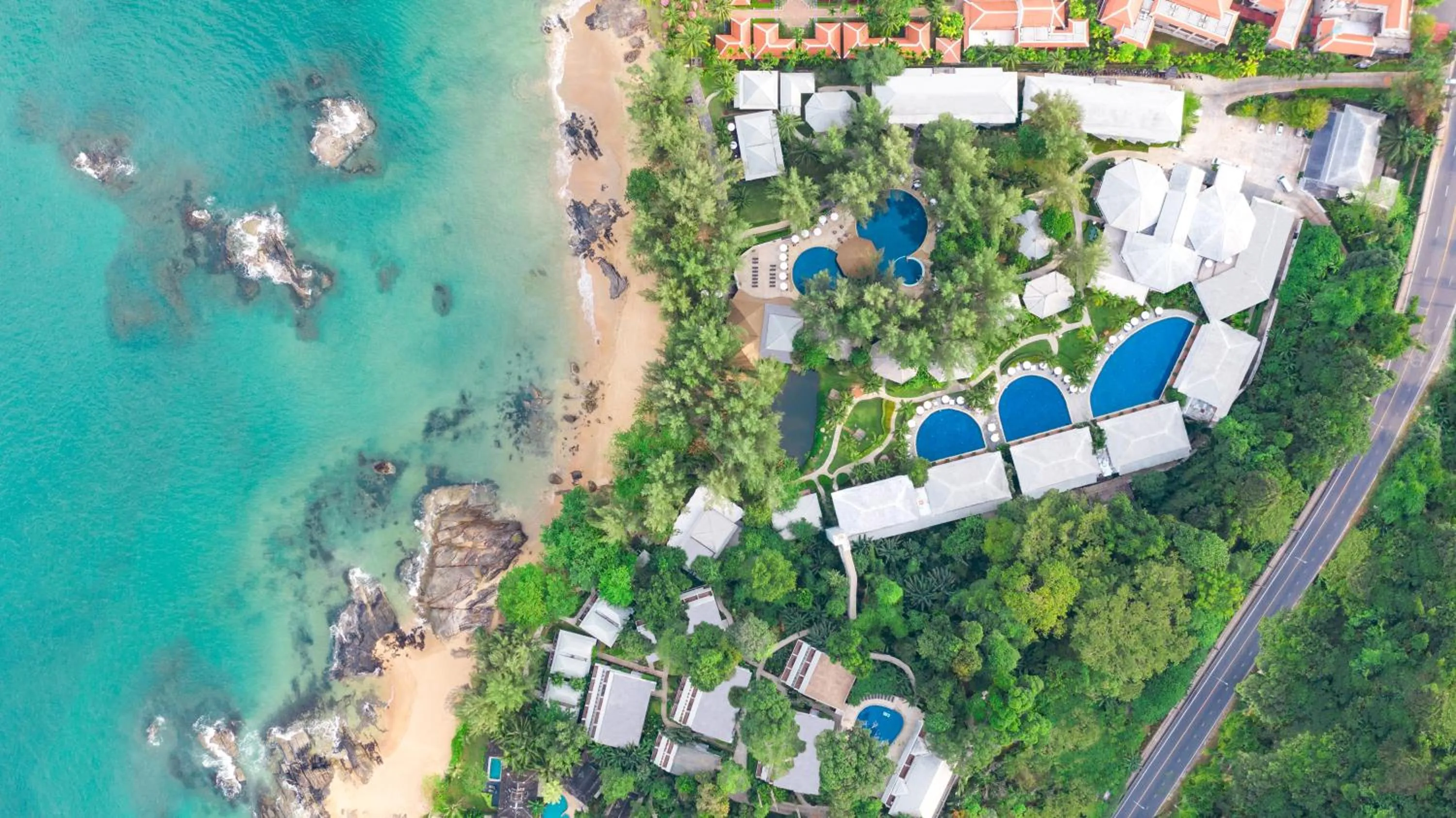 Bird's eye view in SENTIDO Khao Lak