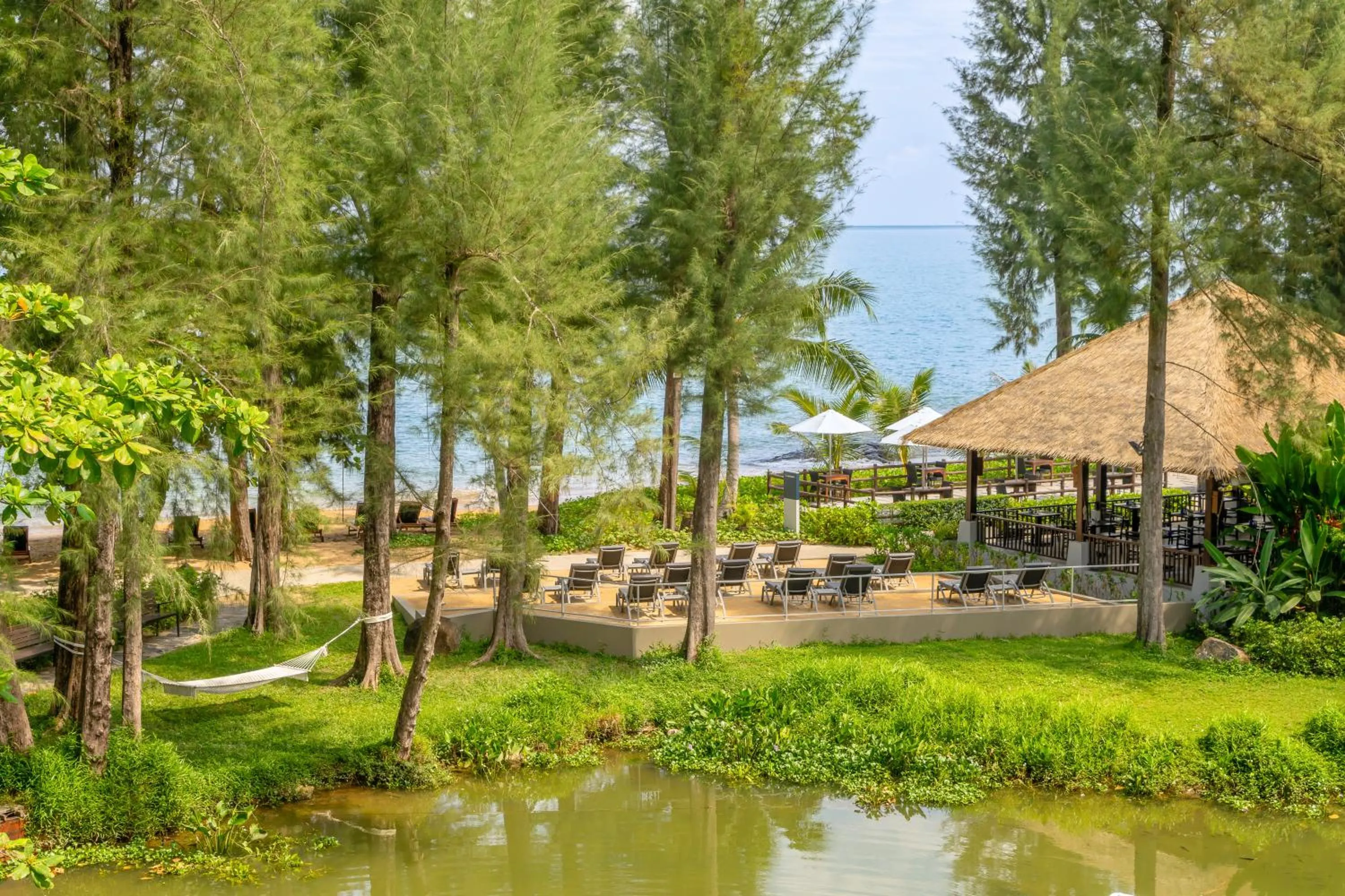 Bird's eye view in SENTIDO Khao Lak
