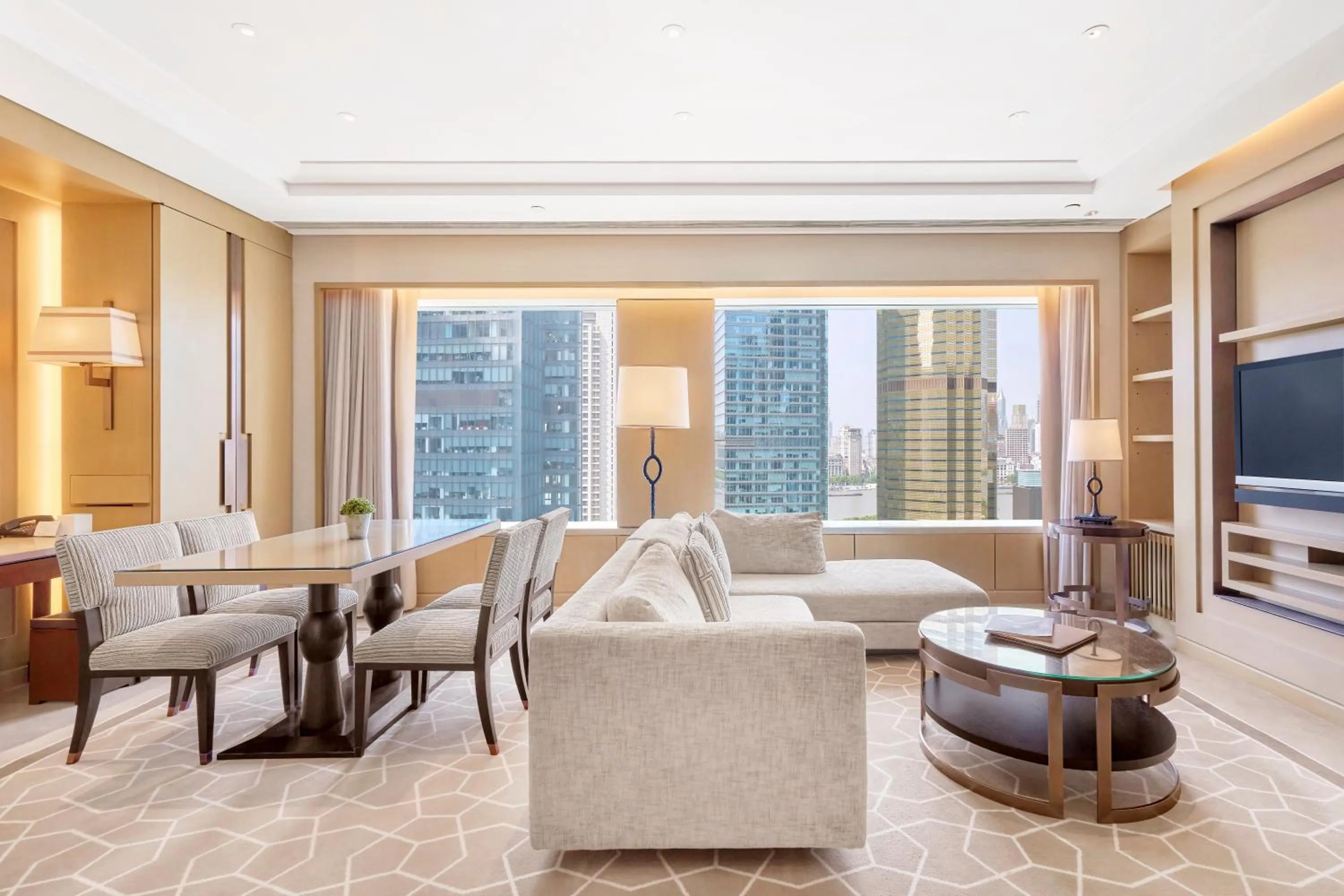 Living room in IFC Residence