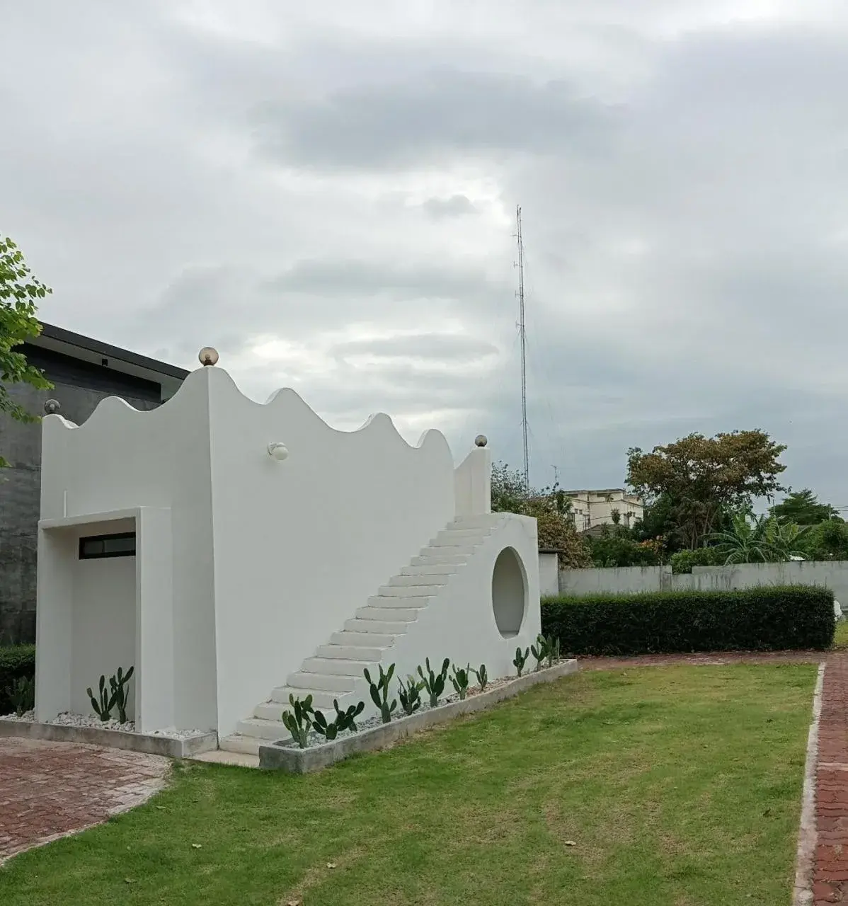 Garden view in Makan Resort Garden view in Makan Resort