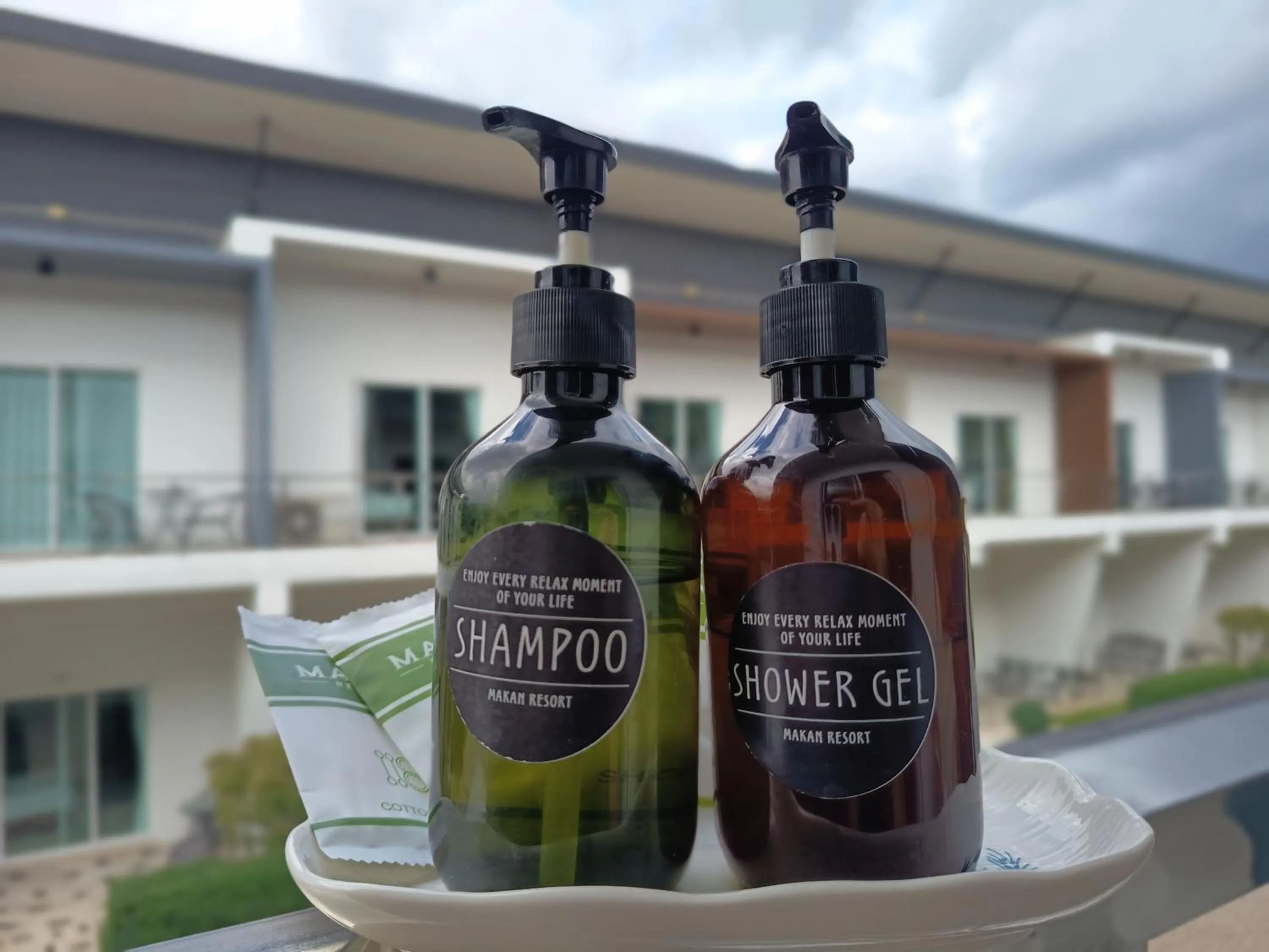 Shower in Makan Resort