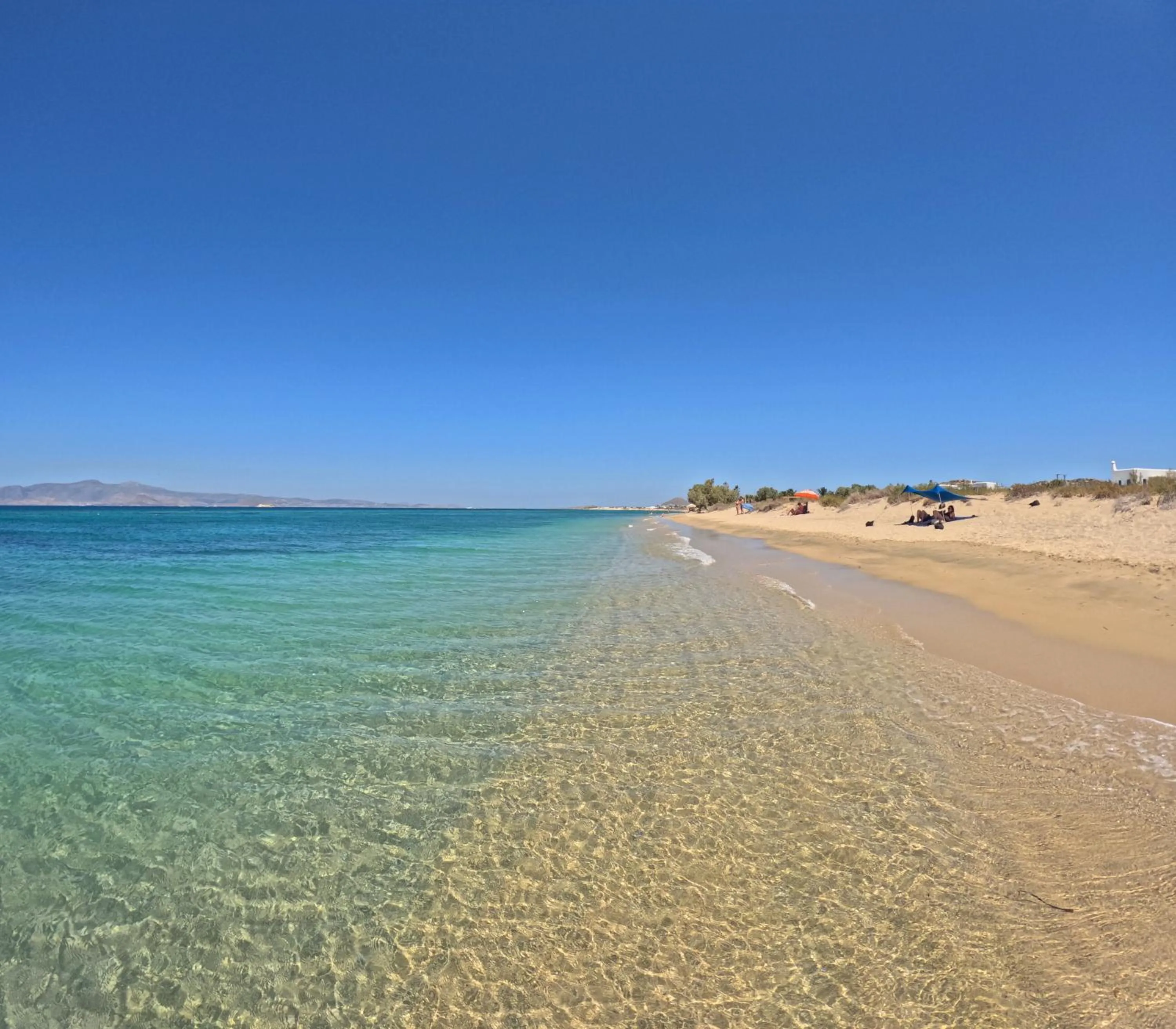 Beach in Studios Vrettos Beachfront Hotel