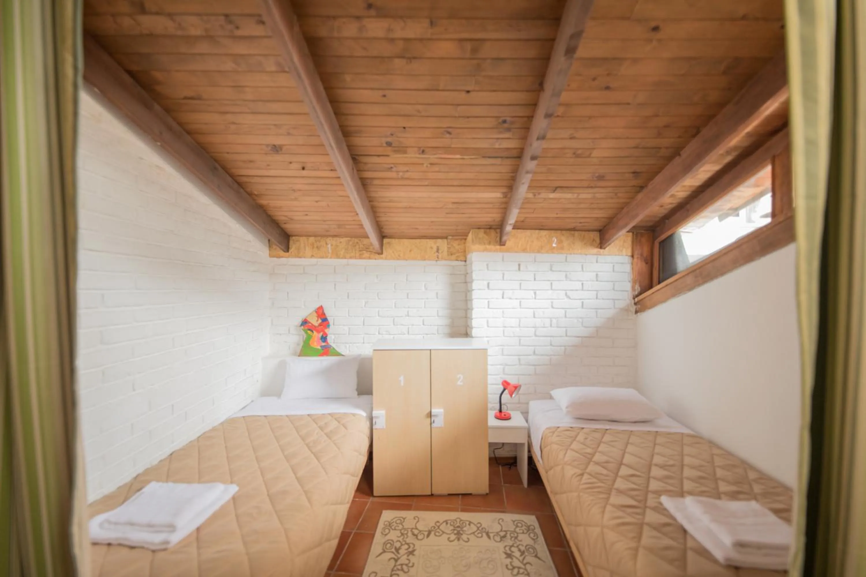 Bedroom, Bed in Mosaic Home