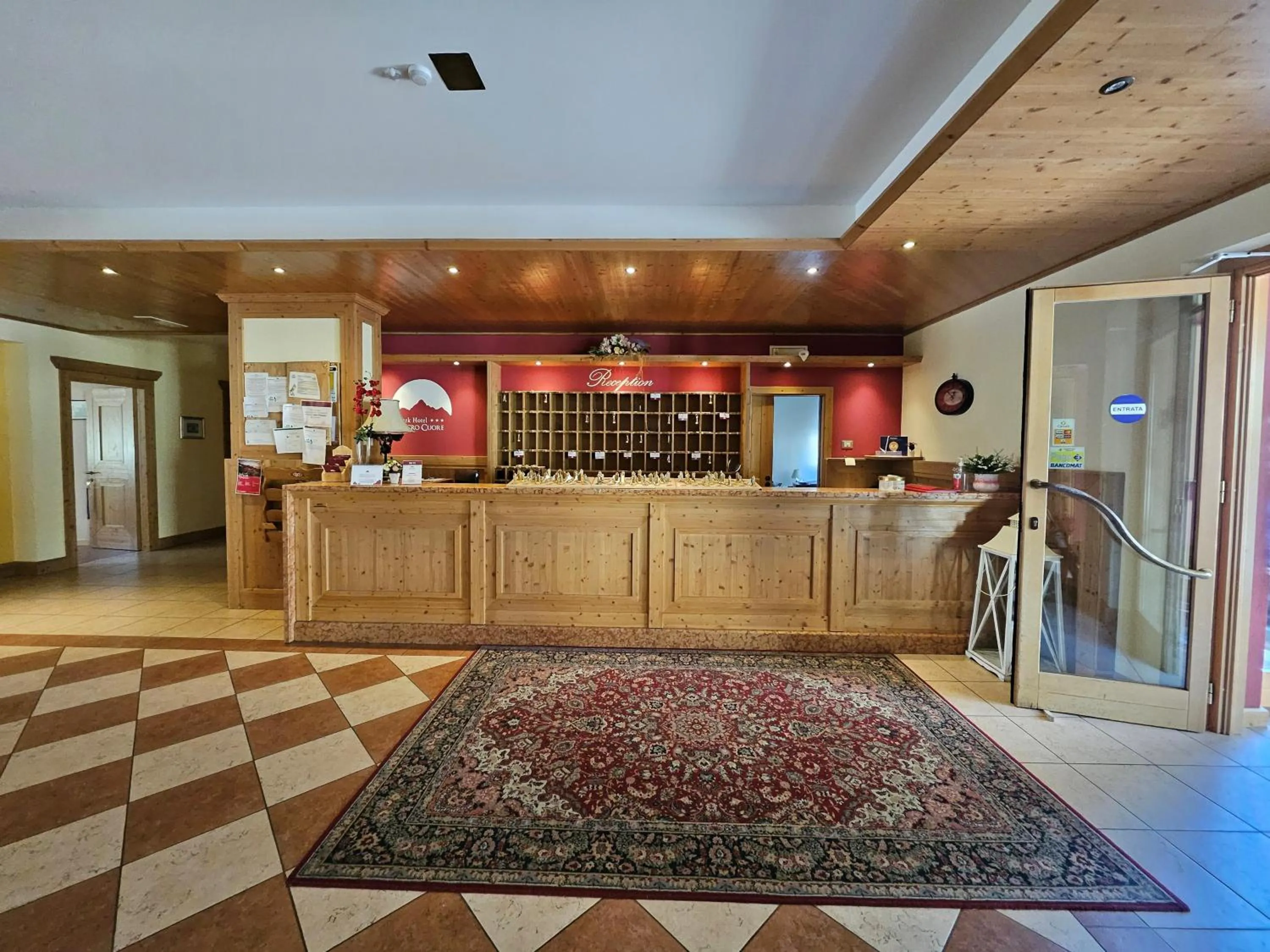 Lobby or reception in Park Hotel Sacro Cuore