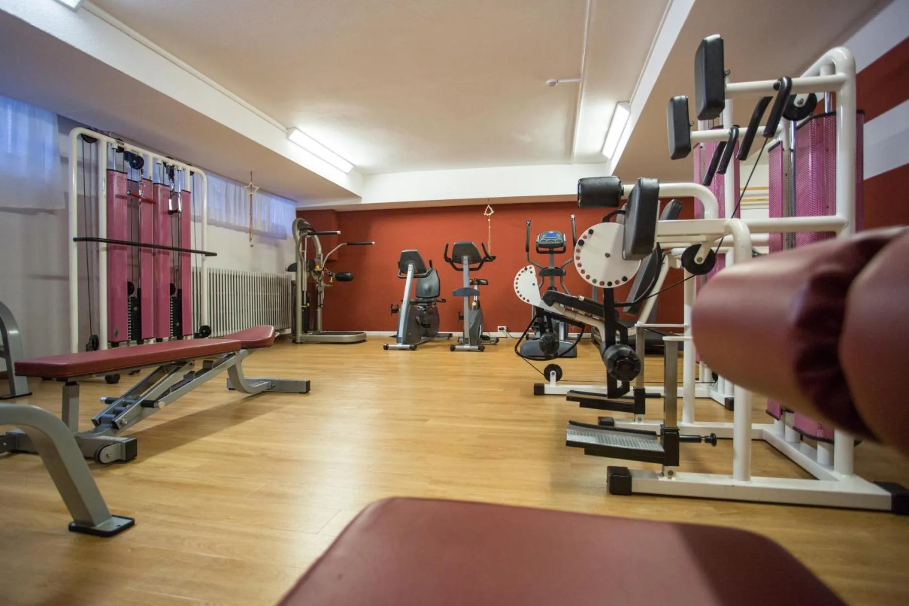 Fitness centre/facilities in Park Hotel Sacro Cuore