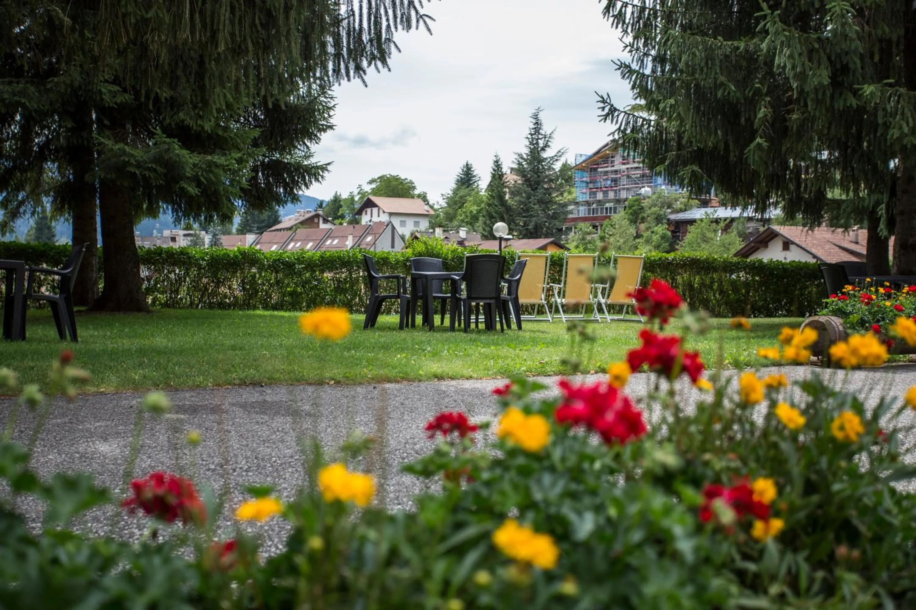 Garden in Park Hotel Sacro Cuore