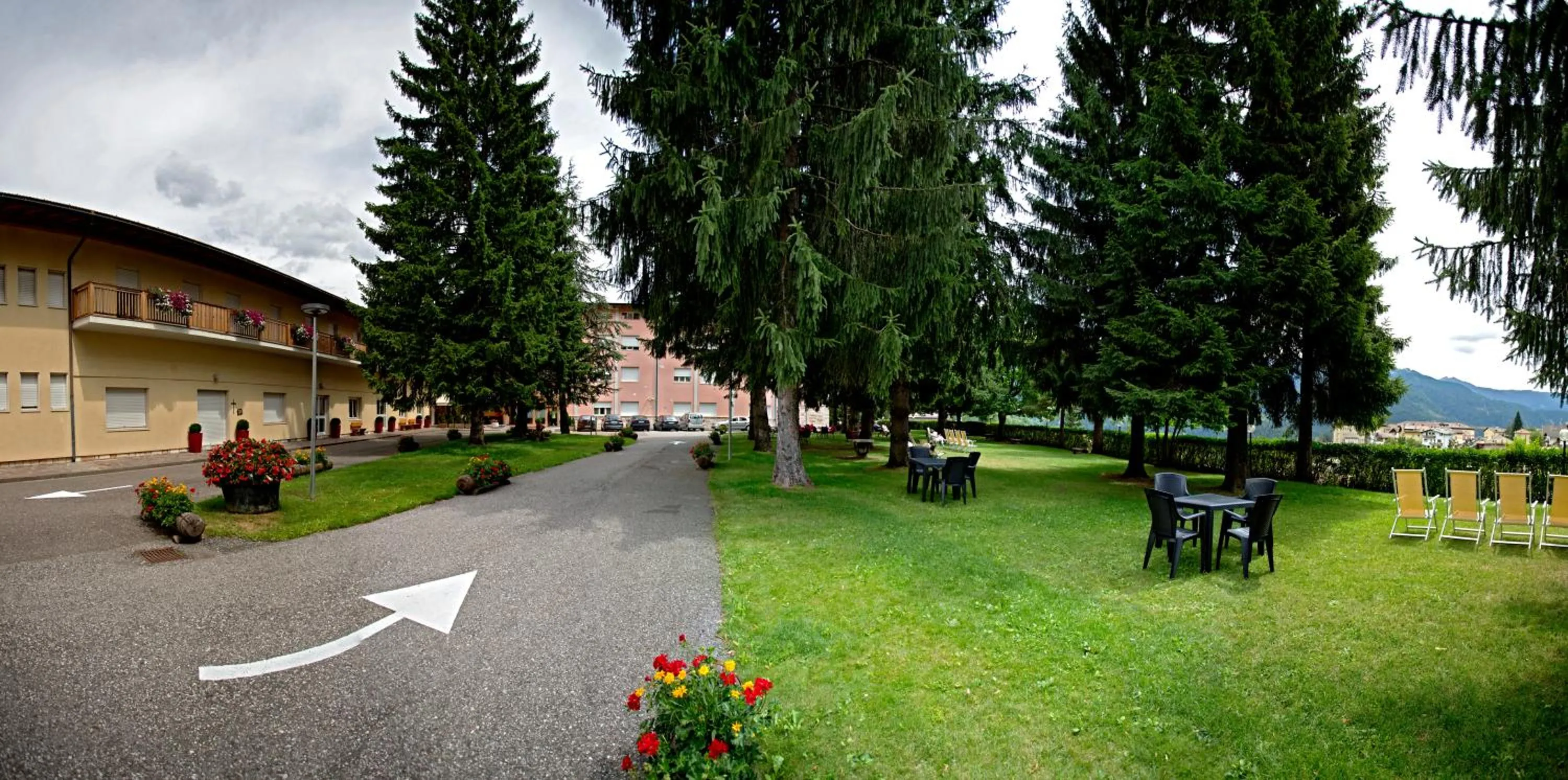 Garden in Park Hotel Sacro Cuore