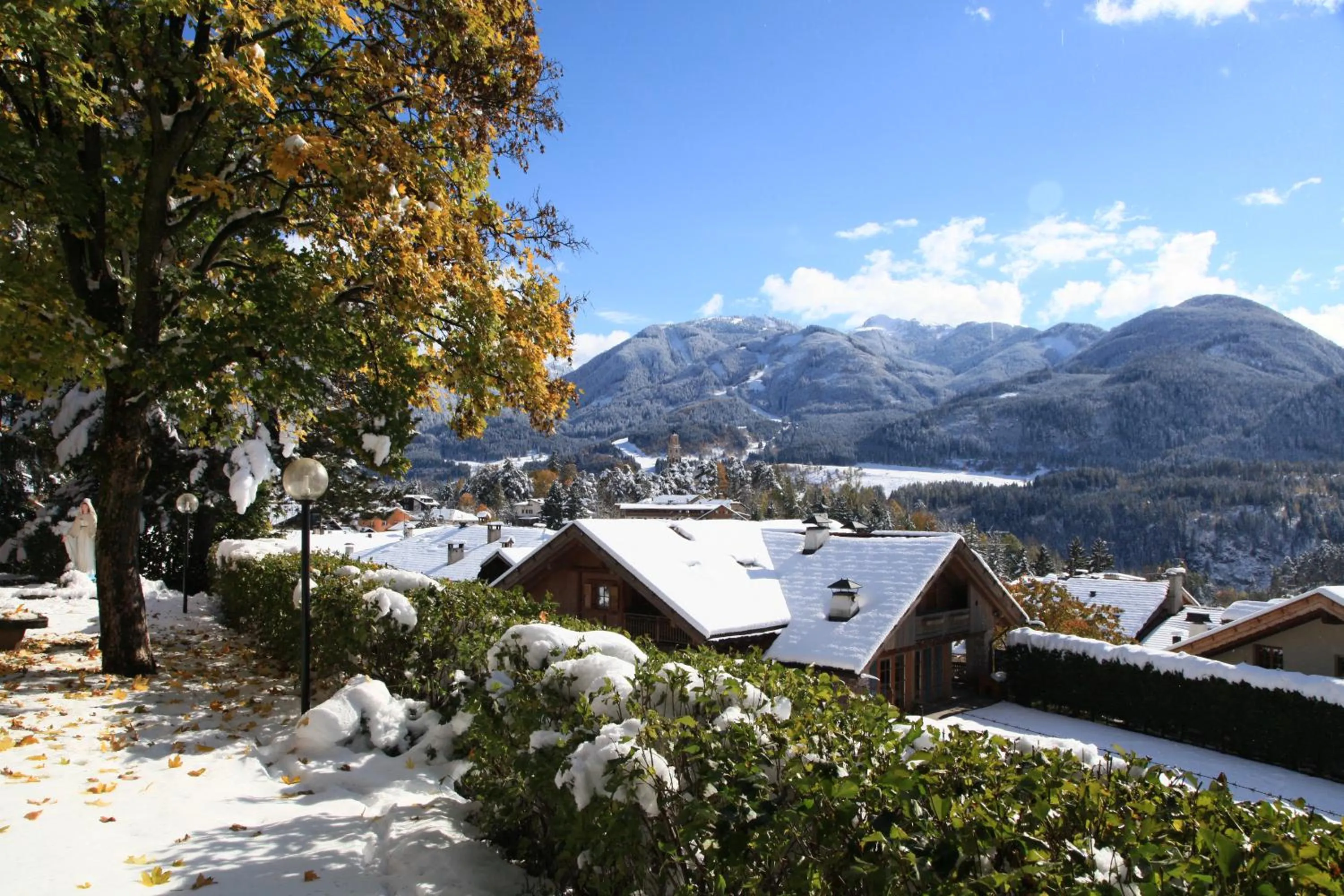 Winter in Park Hotel Sacro Cuore