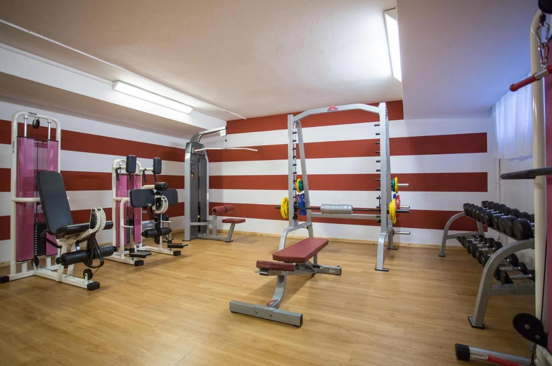 Fitness centre/facilities in Park Hotel Sacro Cuore