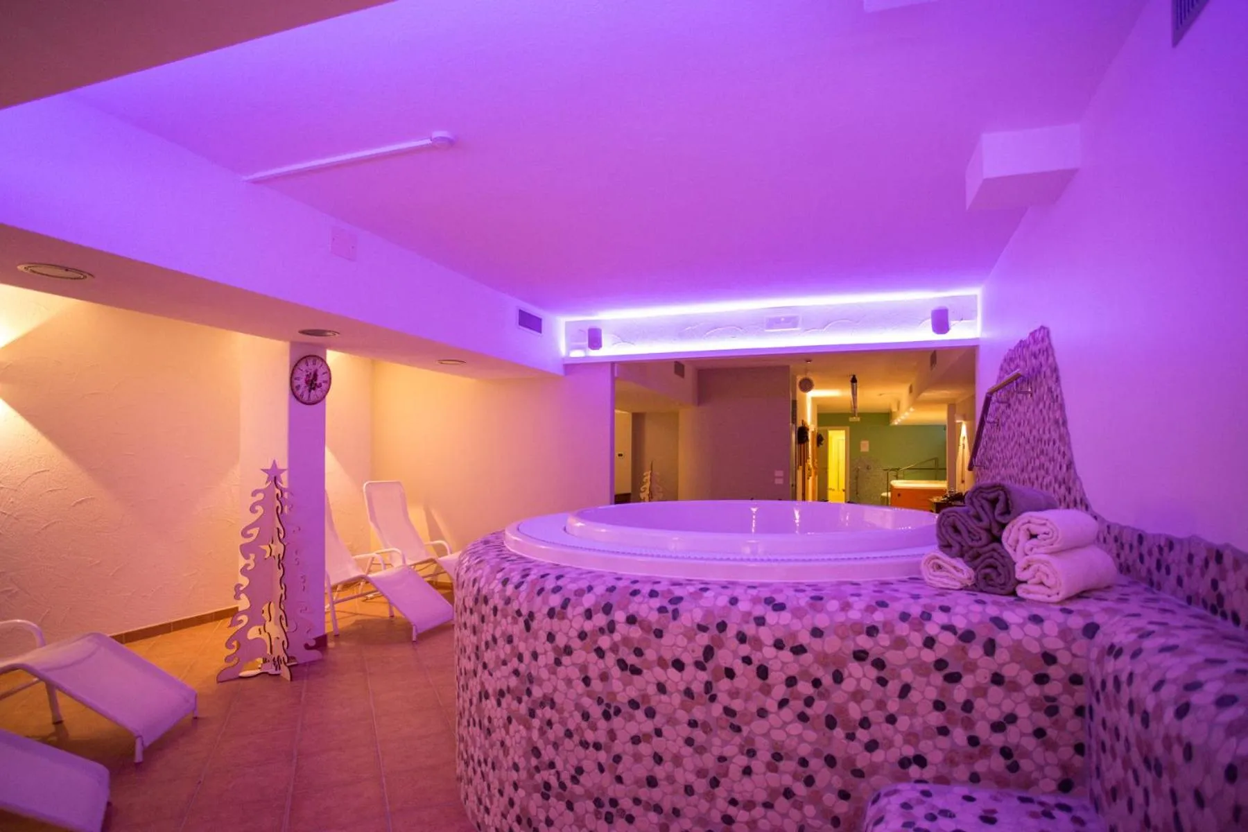 Spa and wellness centre/facilities, Bed in Park Hotel Sacro Cuore