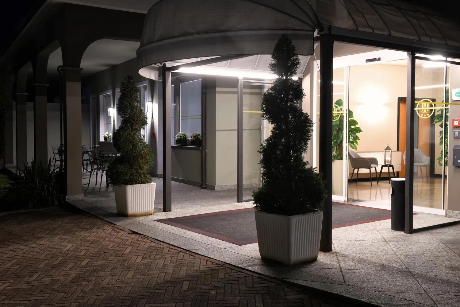 Facade/entrance in Hotel Internazionale