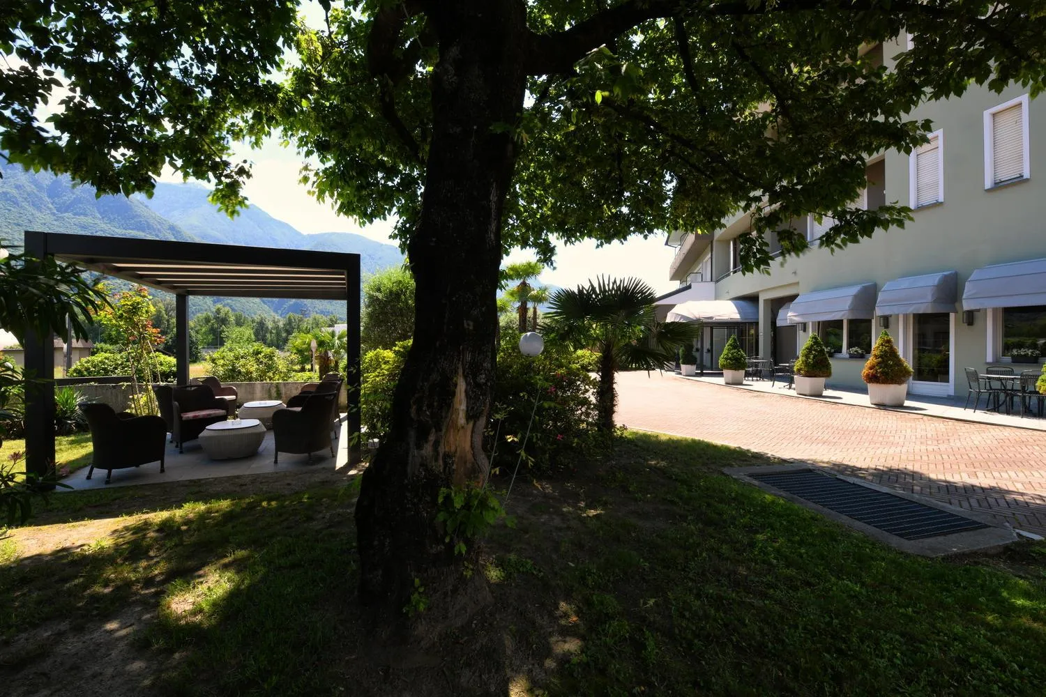 Garden in Hotel Internazionale
