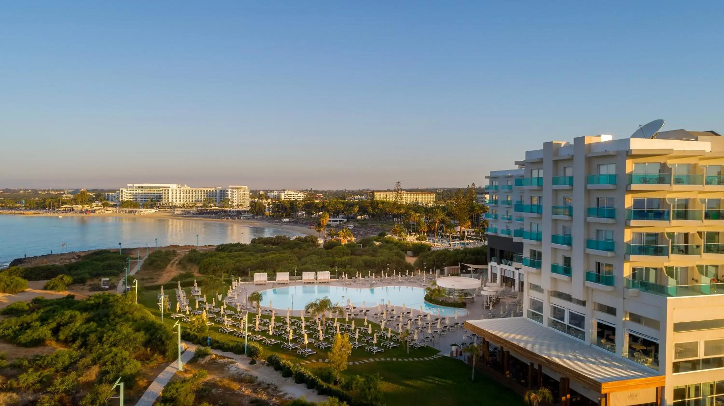 Property building in NissiBlu Beach Resort Property building in NissiBlu Beach Resort