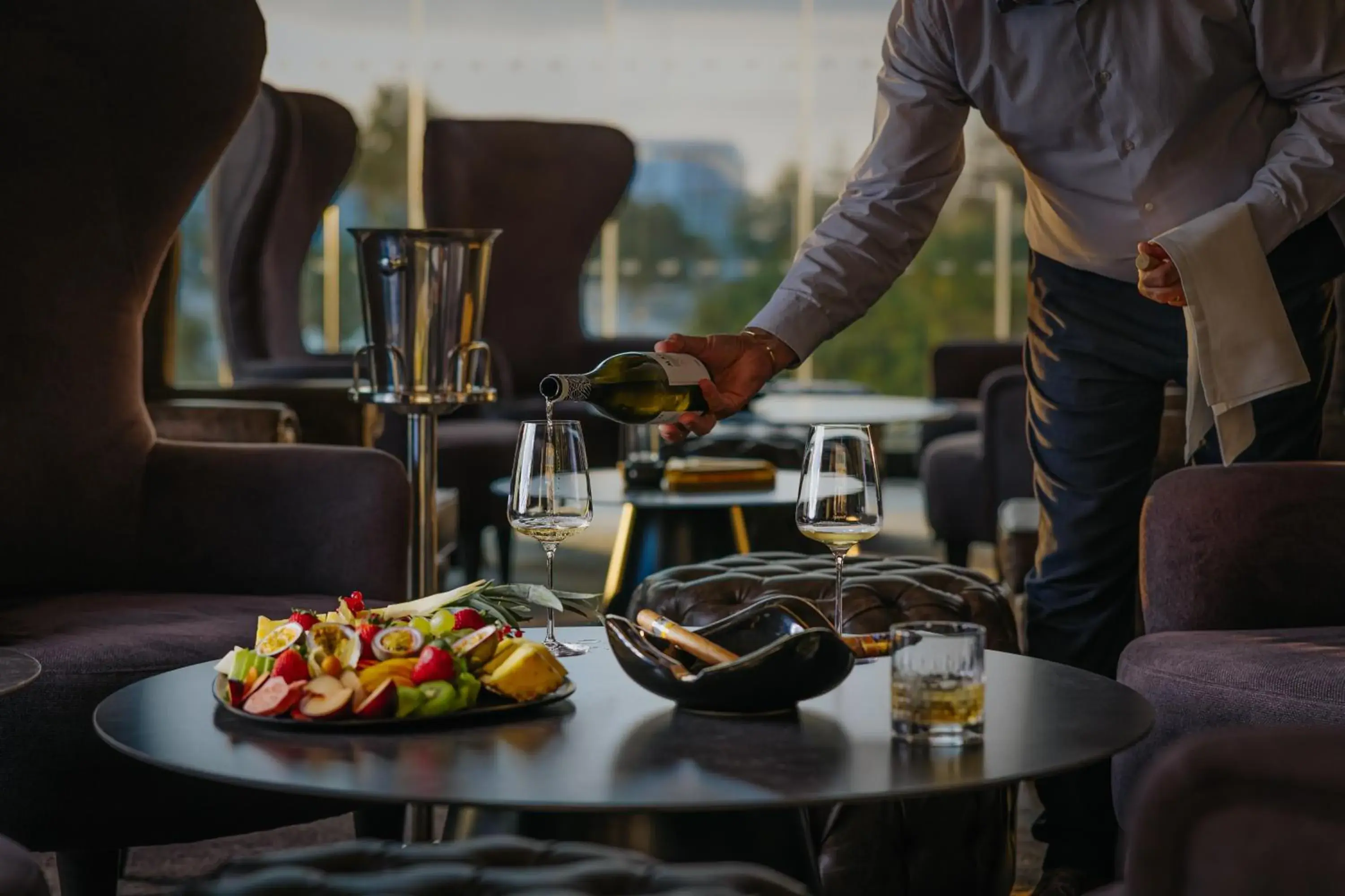 Lounge or bar in NissiBlu Beach Resort Lounge or bar in NissiBlu Beach Resort