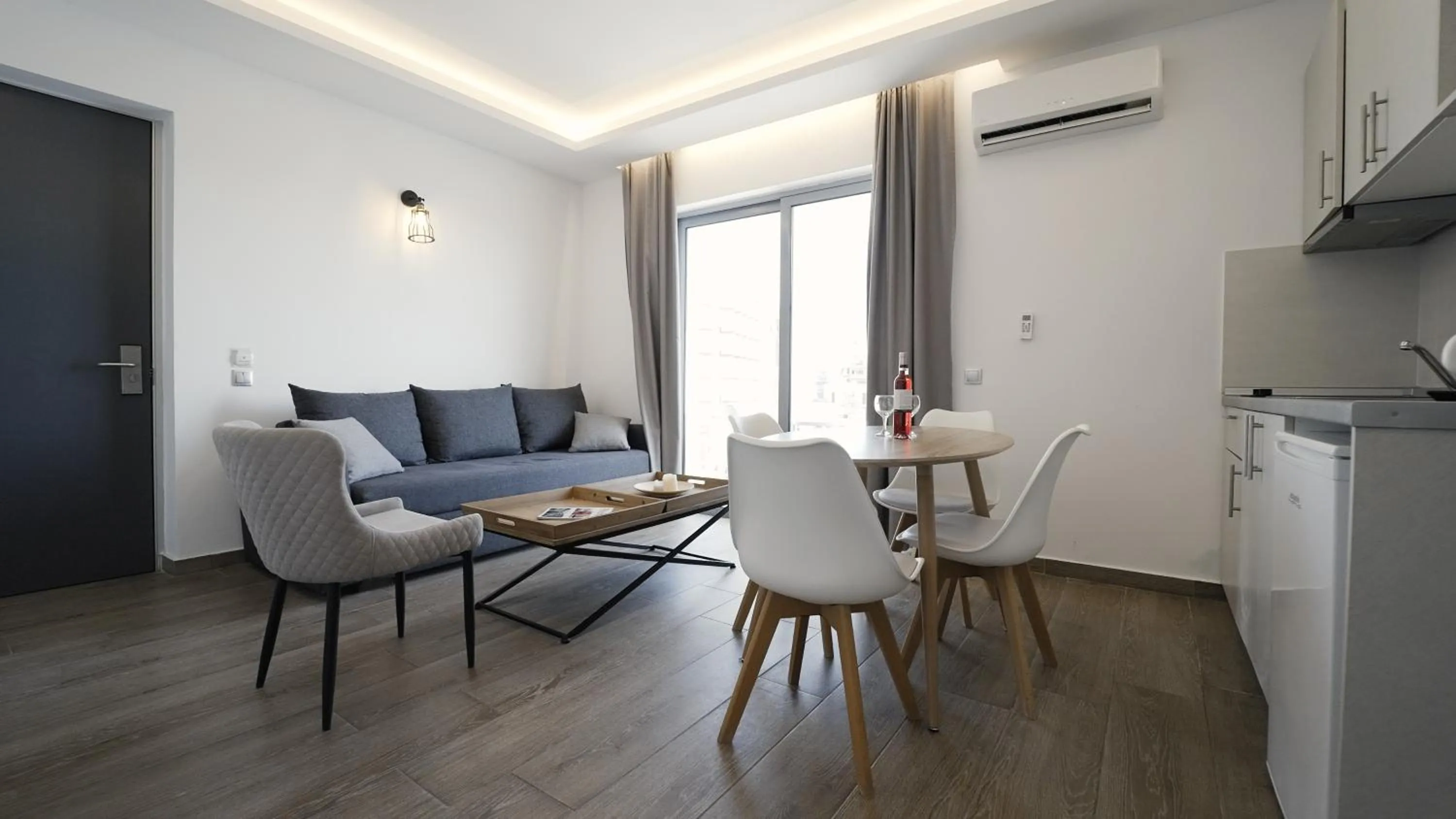 Kitchen or kitchenette in Sunrise Luxury Apartments Rhodes