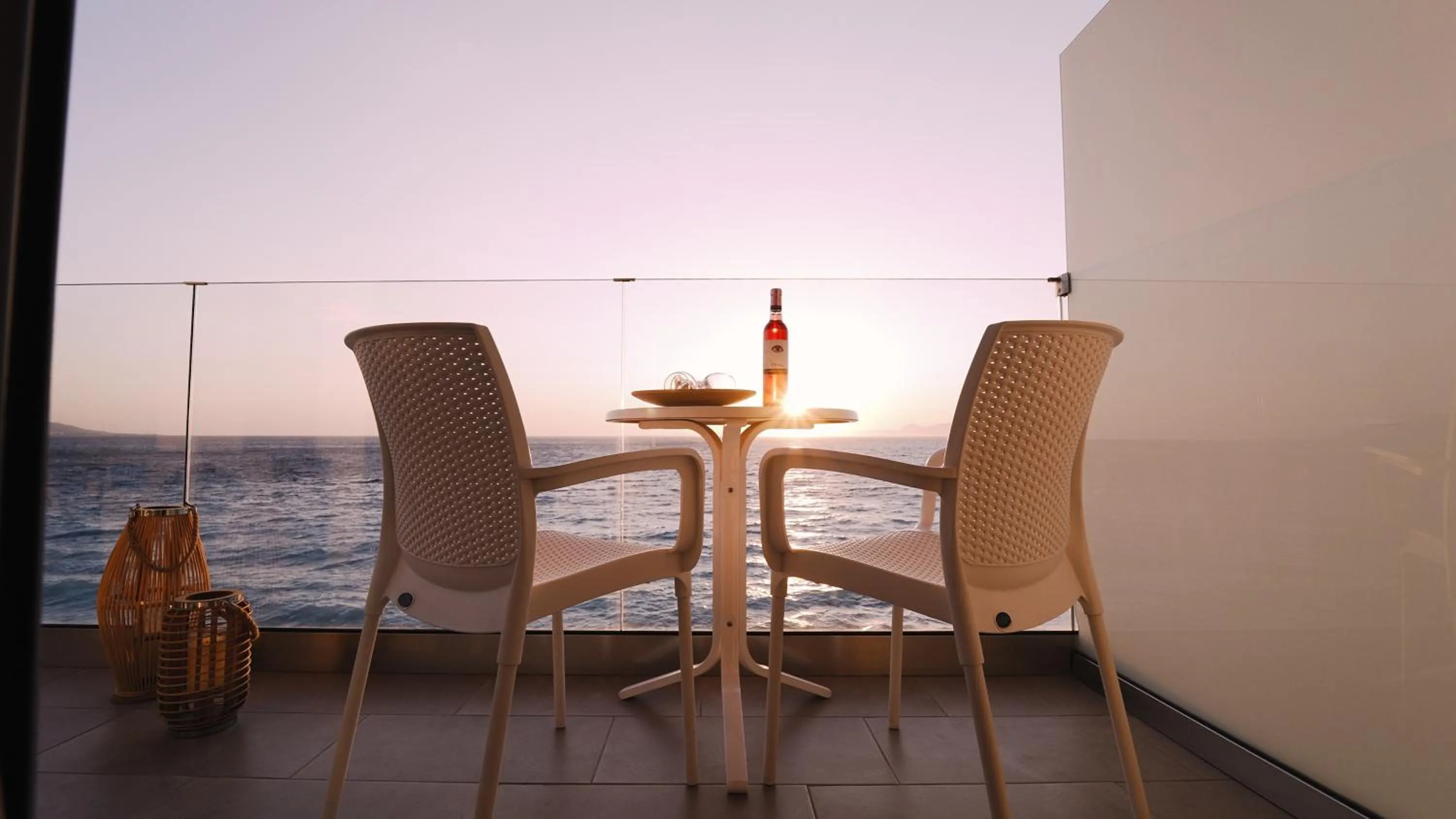 Natural landscape in Sunrise Luxury Apartments Rhodes