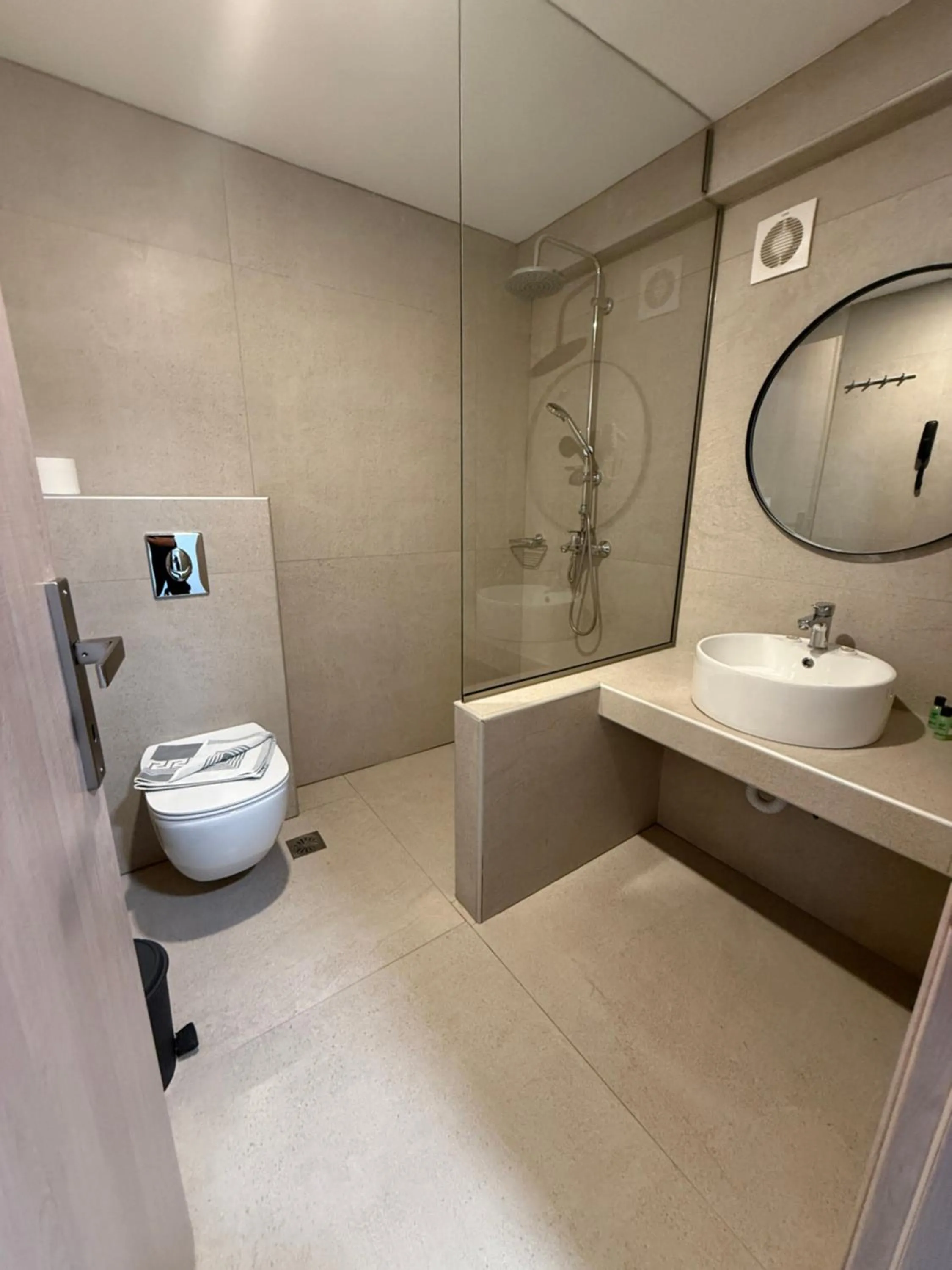 Bathroom in Sunrise Luxury Apartments Rhodes